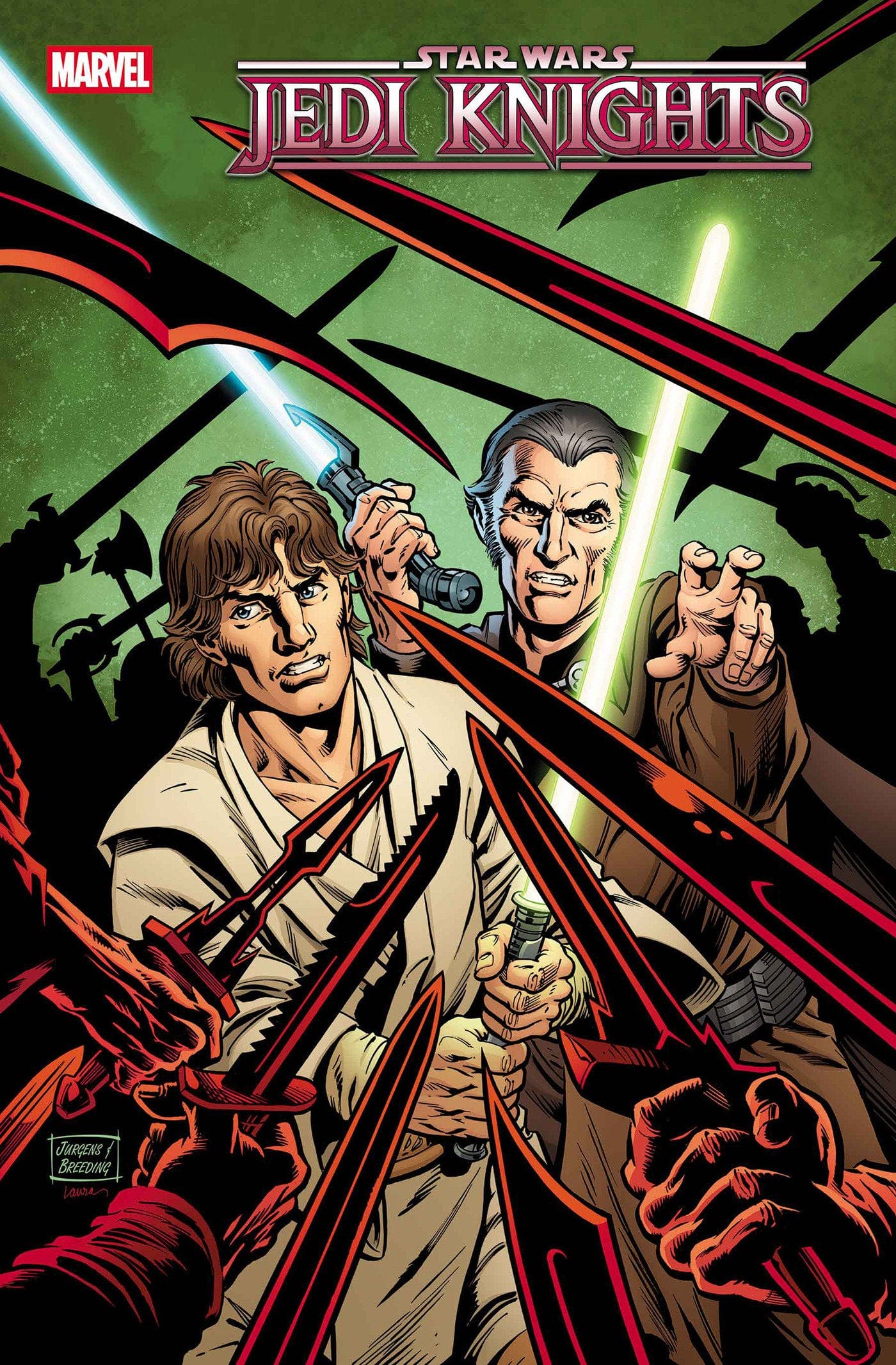STAR WARS: JEDI KNIGHTS #9 DAN JURGENS CLASSIC HOMAGE VARIANT
