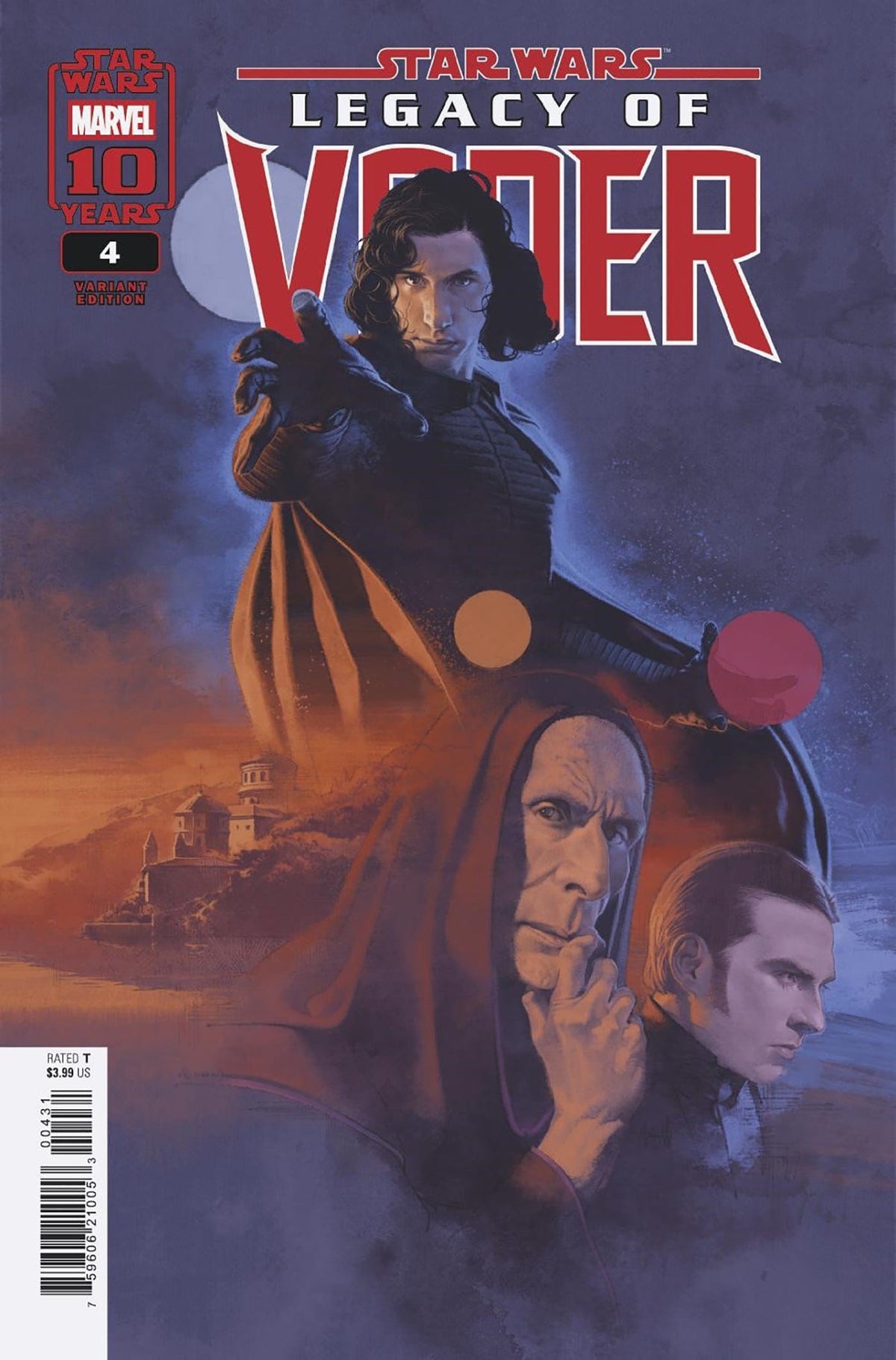 Marvel Comic Books STAR WARS: LEGACY OF VADER #4 MARC ASPINALL VARIANT 75960621005300431 PRH-75960621005300431