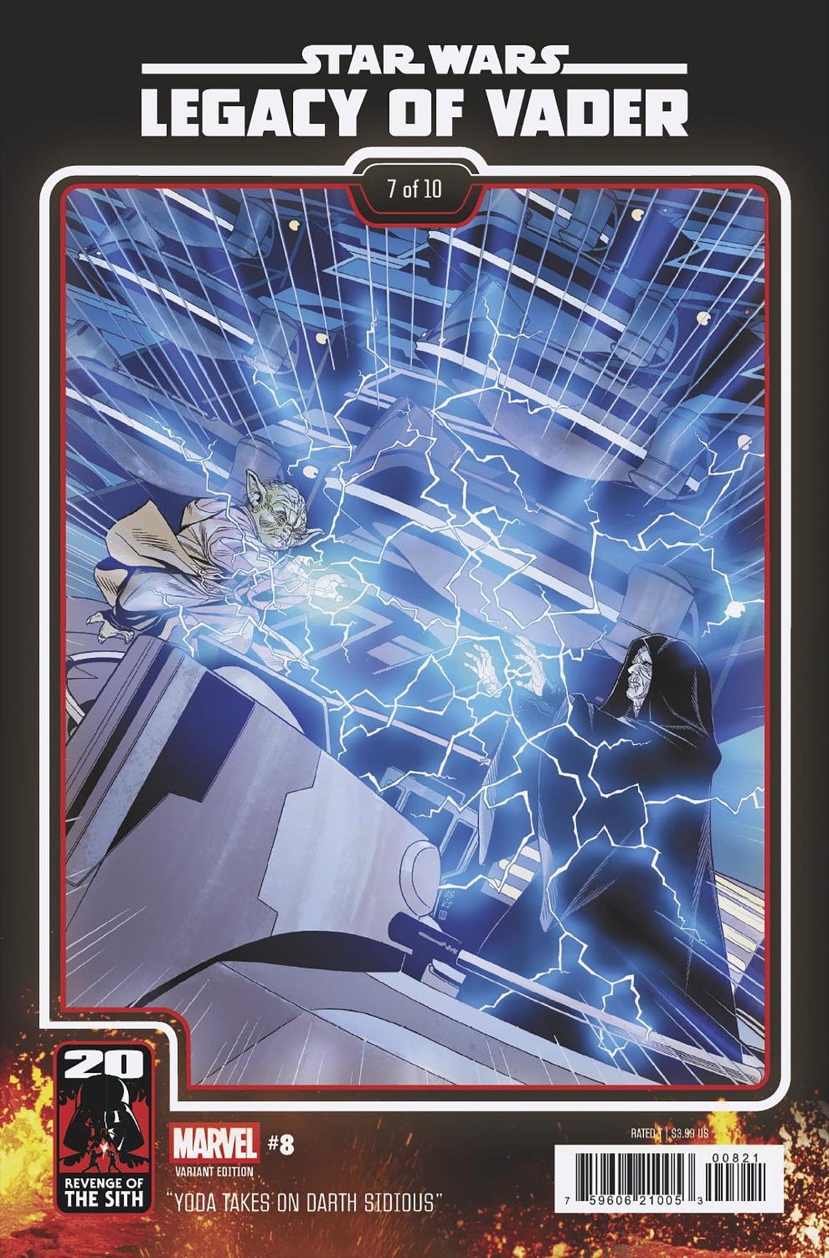 Marvel Comic Books STAR WARS: LEGACY OF VADER #8 CHRIS SPROUSE REVENGE OF THE SITH 20TH ANNIVERSARY VARIANT 75960621005300821 PRH-75960621005300821