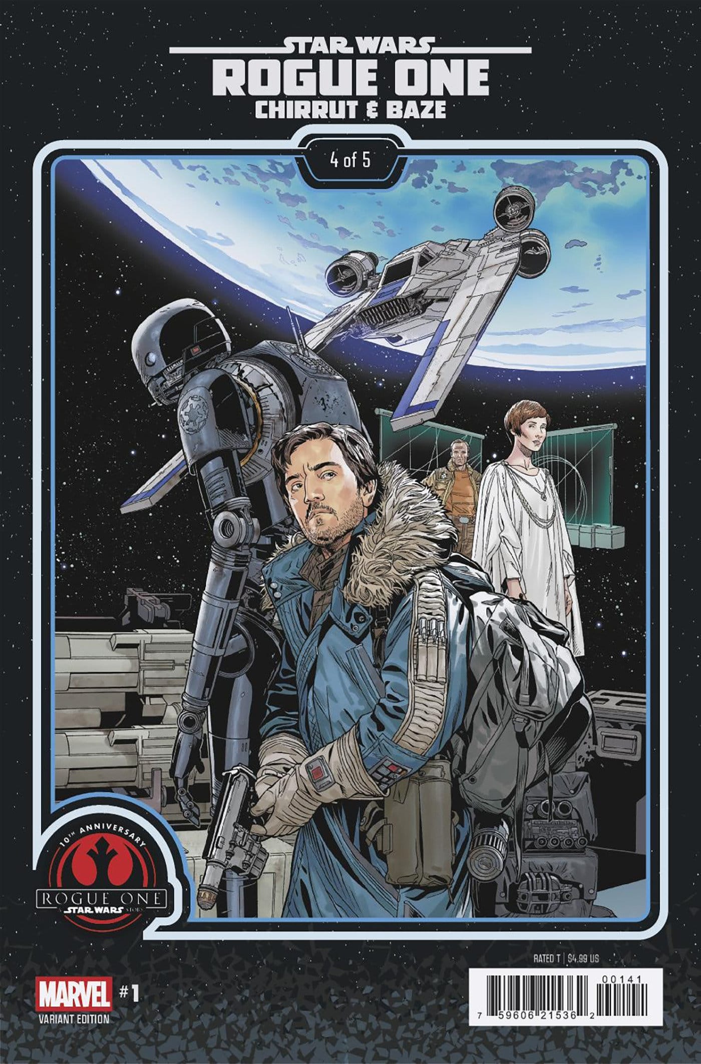 STAR WARS: ROGUE ONE - CHIRRUT & BAZE #1 CHRIS SPROUSE ROGUE ONE 10TH ANNIVERSARY VARIANT (Release Date: 10/14/2026)