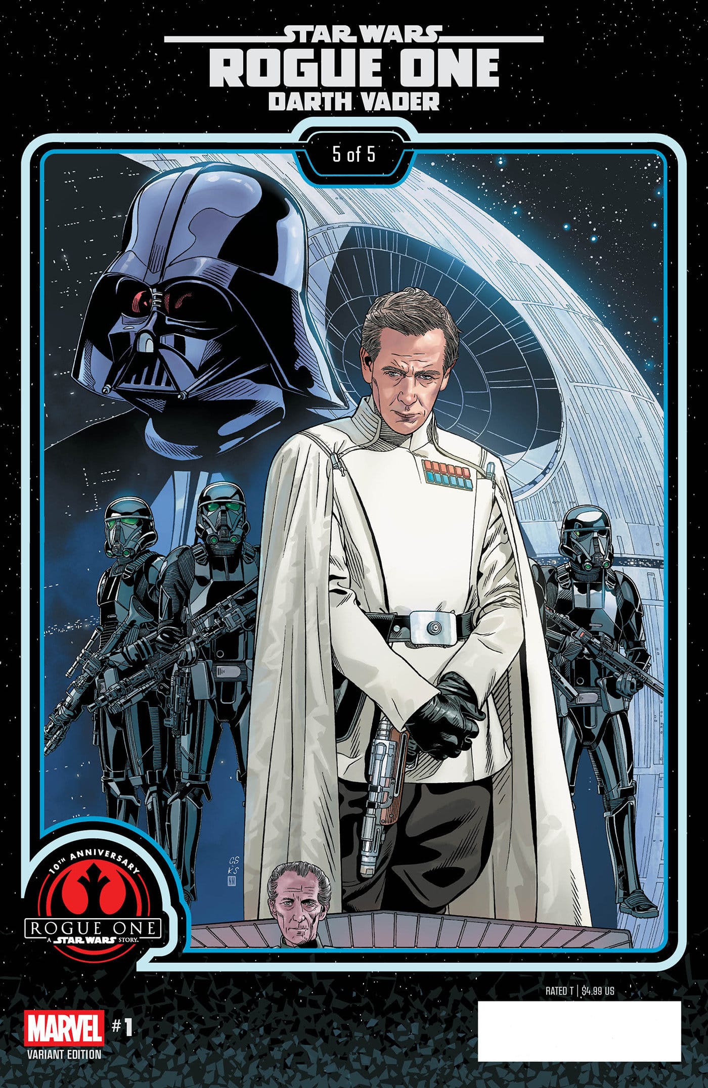 STAR WARS: ROGUE ONE - DARTH VADER #1 CHRIS SPROUSE ROGUE ONE 10TH ANNIVERSARY VARIANT (Release Date: 10/28/2026)