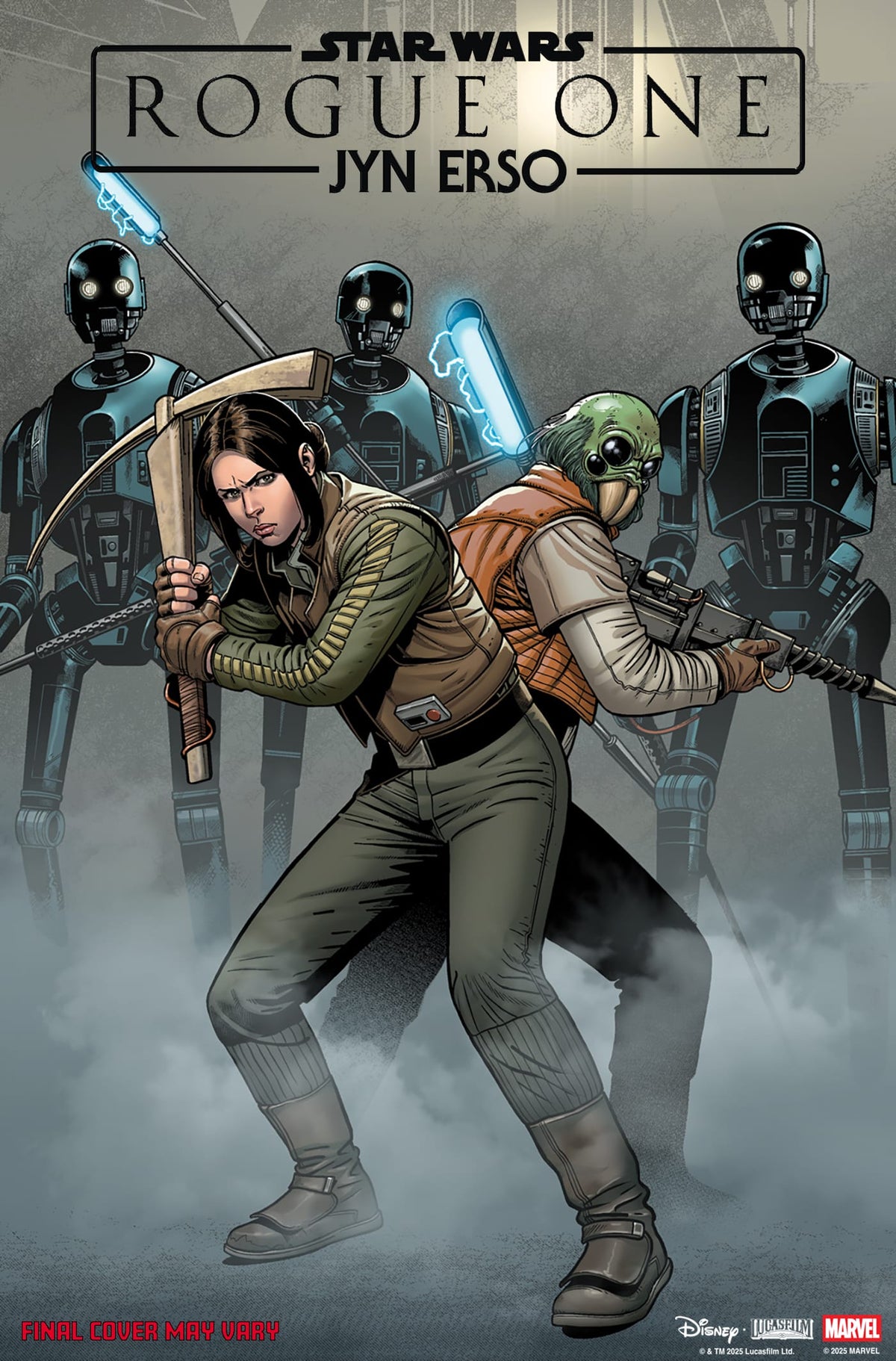 Marvel Comic Books STAR WARS: ROGUE ONE - JYN ERSO #1 RAMON ROSANAS VARIANT 75960621534800131 PRH-75960621534800131
