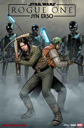 Marvel Comic Books STAR WARS: ROGUE ONE - JYN ERSO #1 RAMON ROSANAS VARIANT 75960621534800131 PRH-75960621534800131