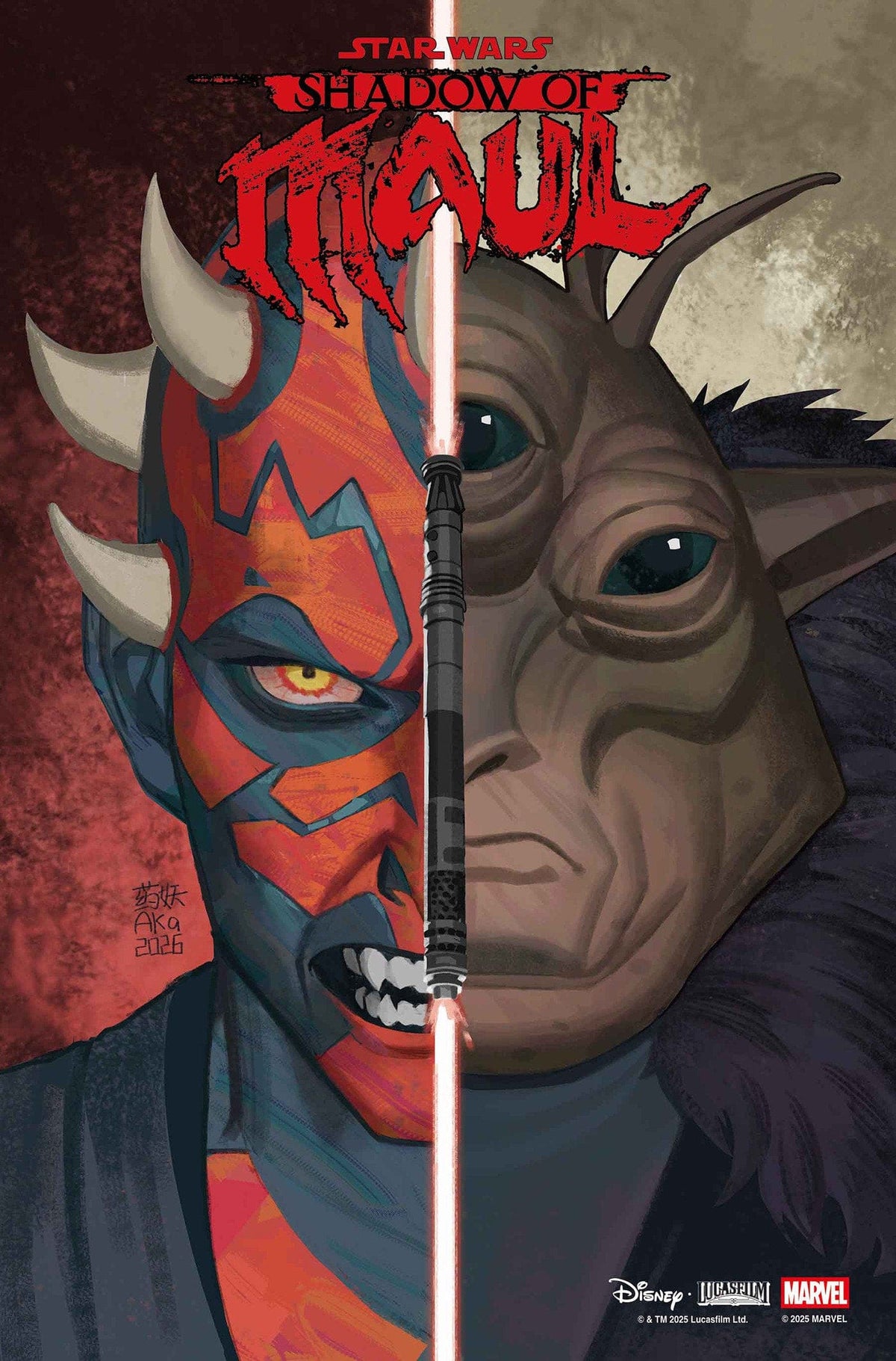 Marvel Comic Books STAR WARS: SHADOW OF MAUL #4 AKA HEADSHOT VIRGIN VARIANT 75960621479200421 PRH-75960621479200421