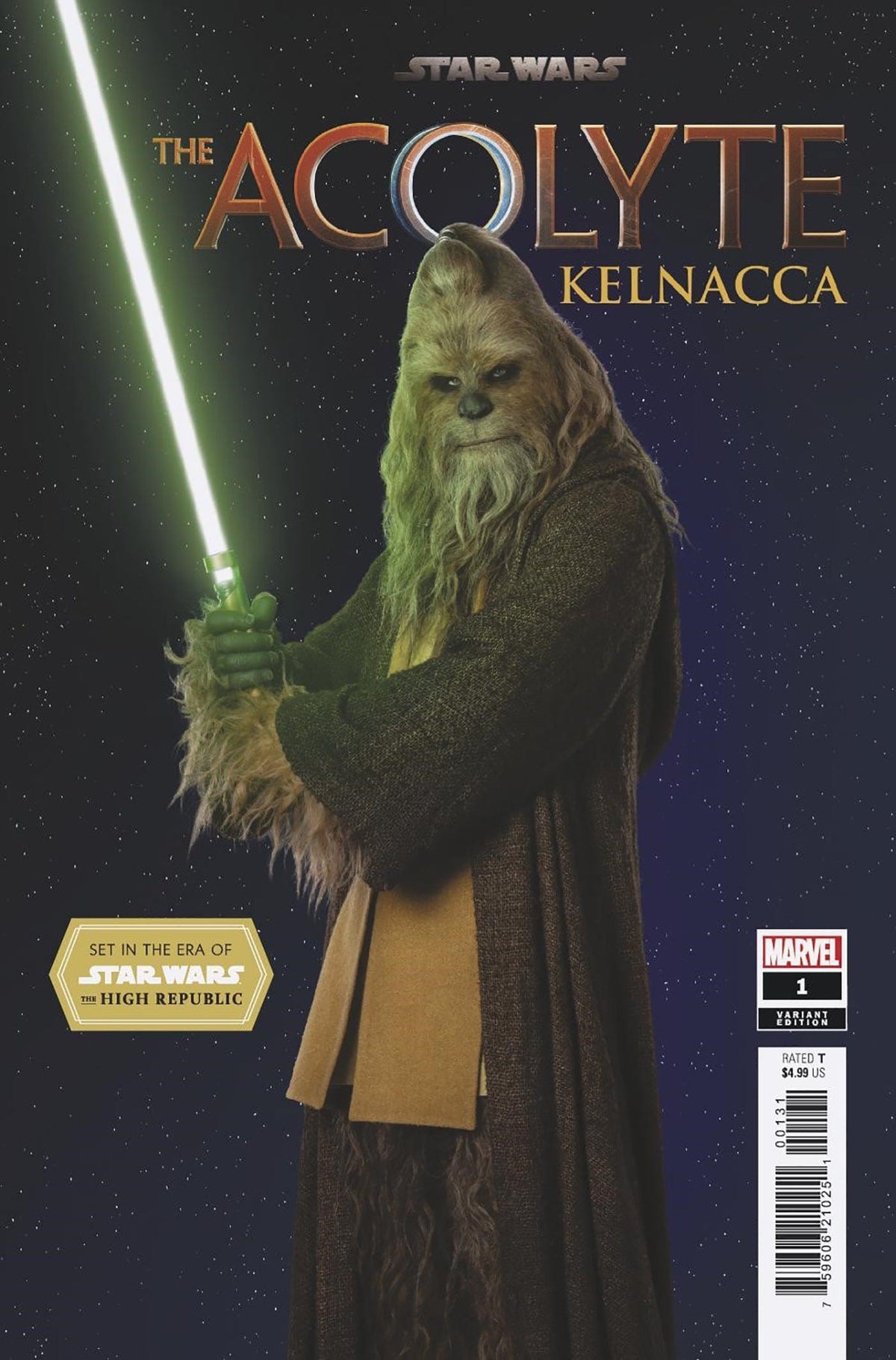 Marvel Comic Books STAR WARS: THE ACOLYTE - KELNACCA #1 TV VARIANT 75960621025100131 PRH-75960621025100131