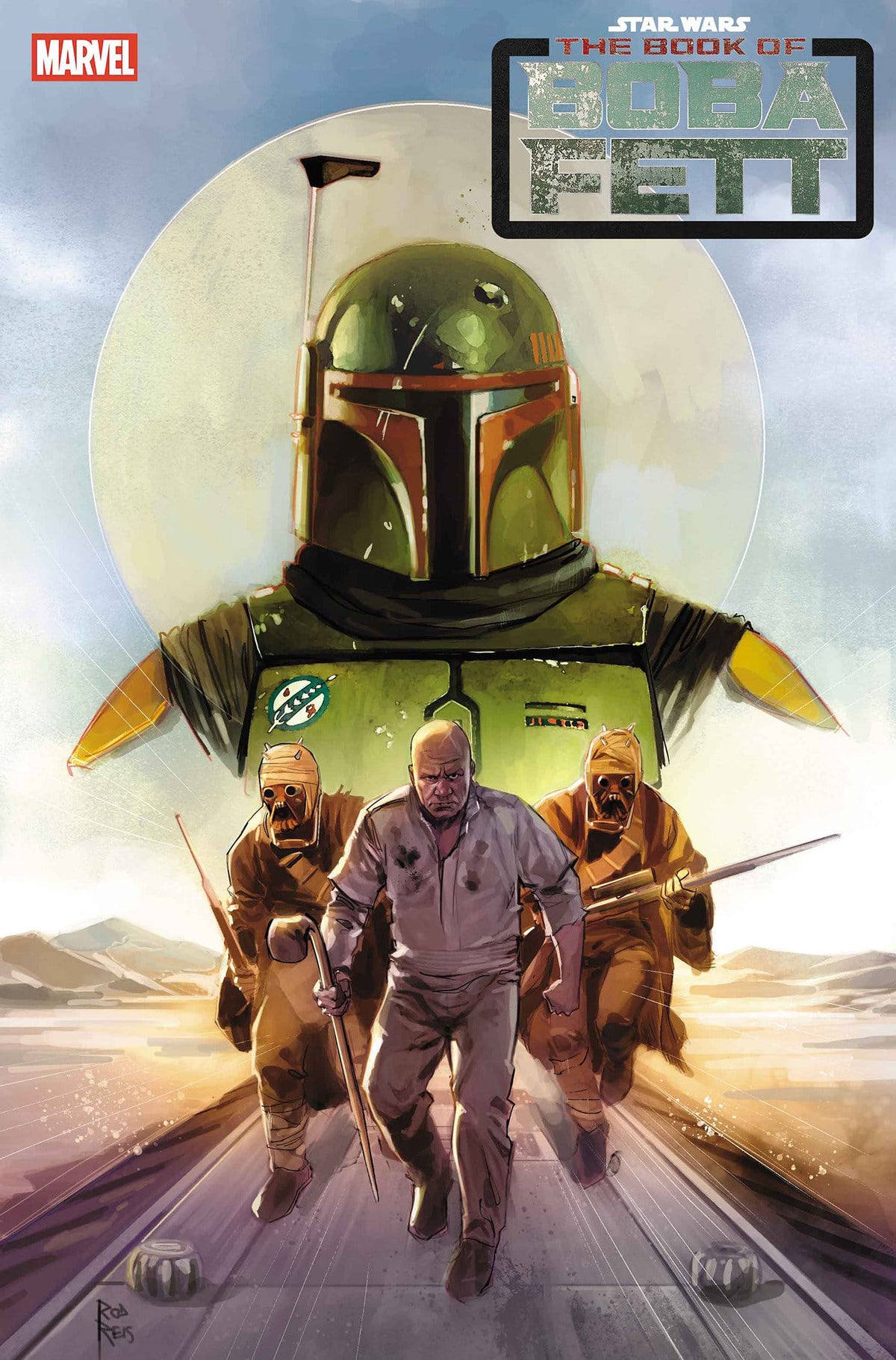 Marvel Comic Books STAR WARS: THE BOOK OF BOBA FETT #2 ROD REIS VARIANT (Release Date: 09/23/2026) 75960620601800221 PRH-75960620601800221