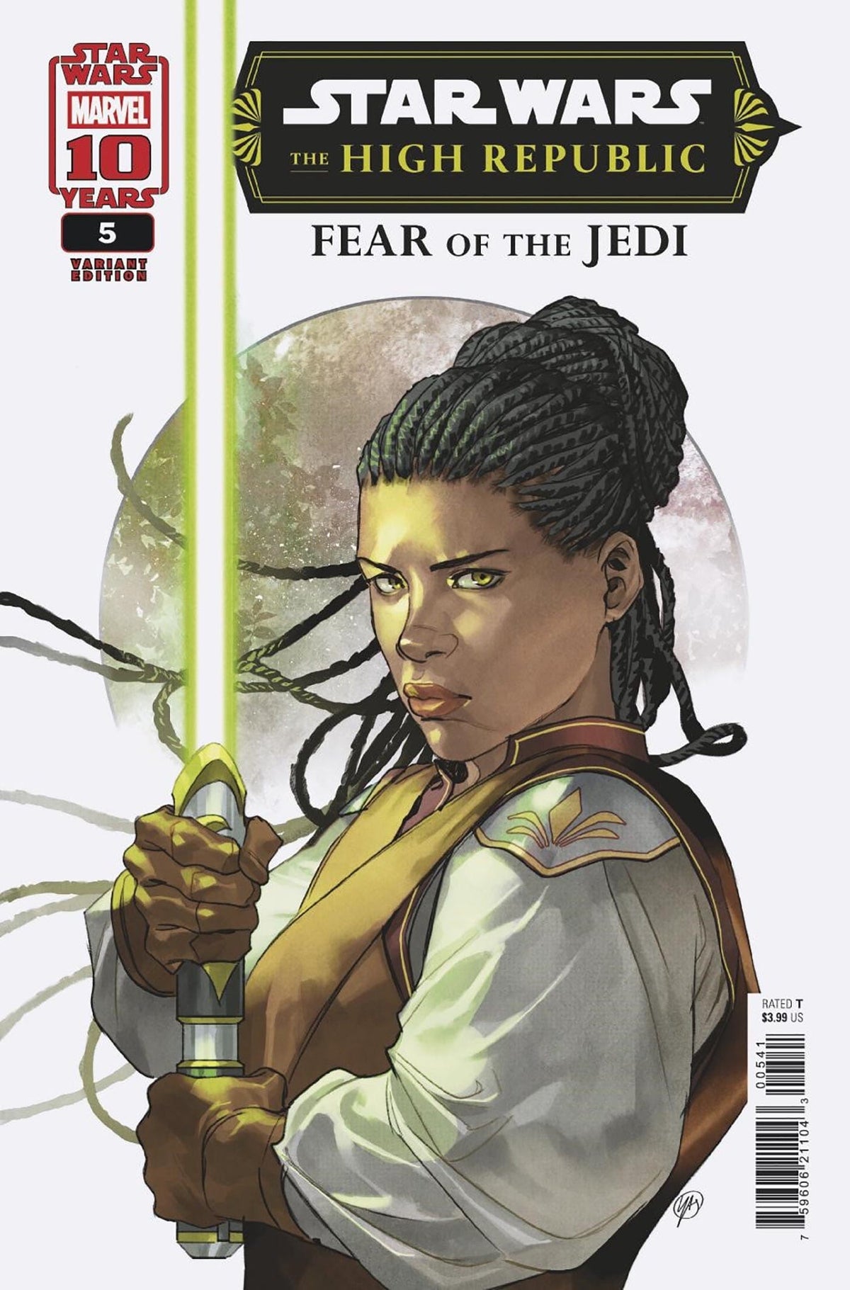 Marvel Comic Books STAR WARS: THE HIGH REPUBLIC - FEAR OF THE JEDI #5 YASMINE PUTRI VARIANT 75960621104300541 PRH-75960621104300541