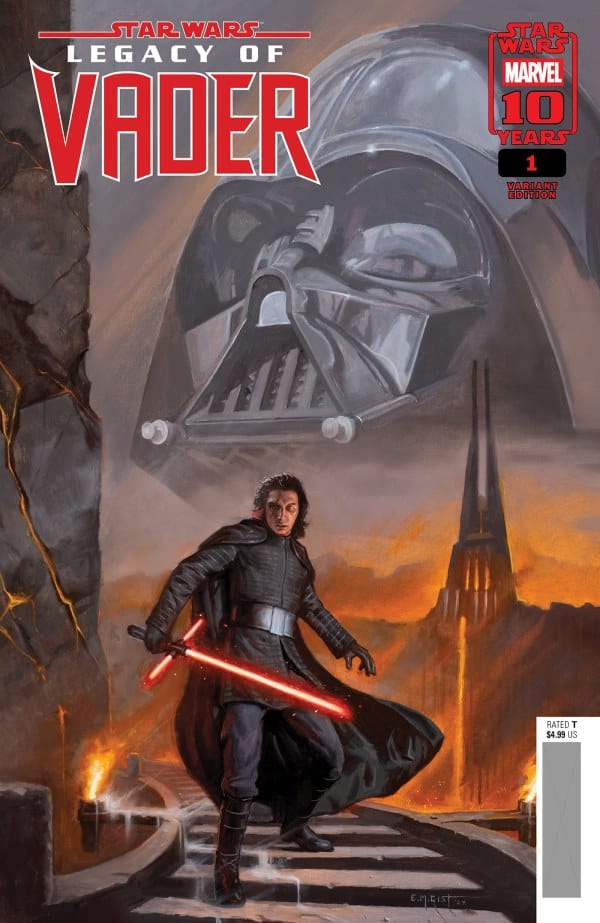 Marvel Comic Books STAR WARS: THE LEGACY OF VADER #1 E.M. GIST VARIANT 75960621005300121 PRH-75960621005300121