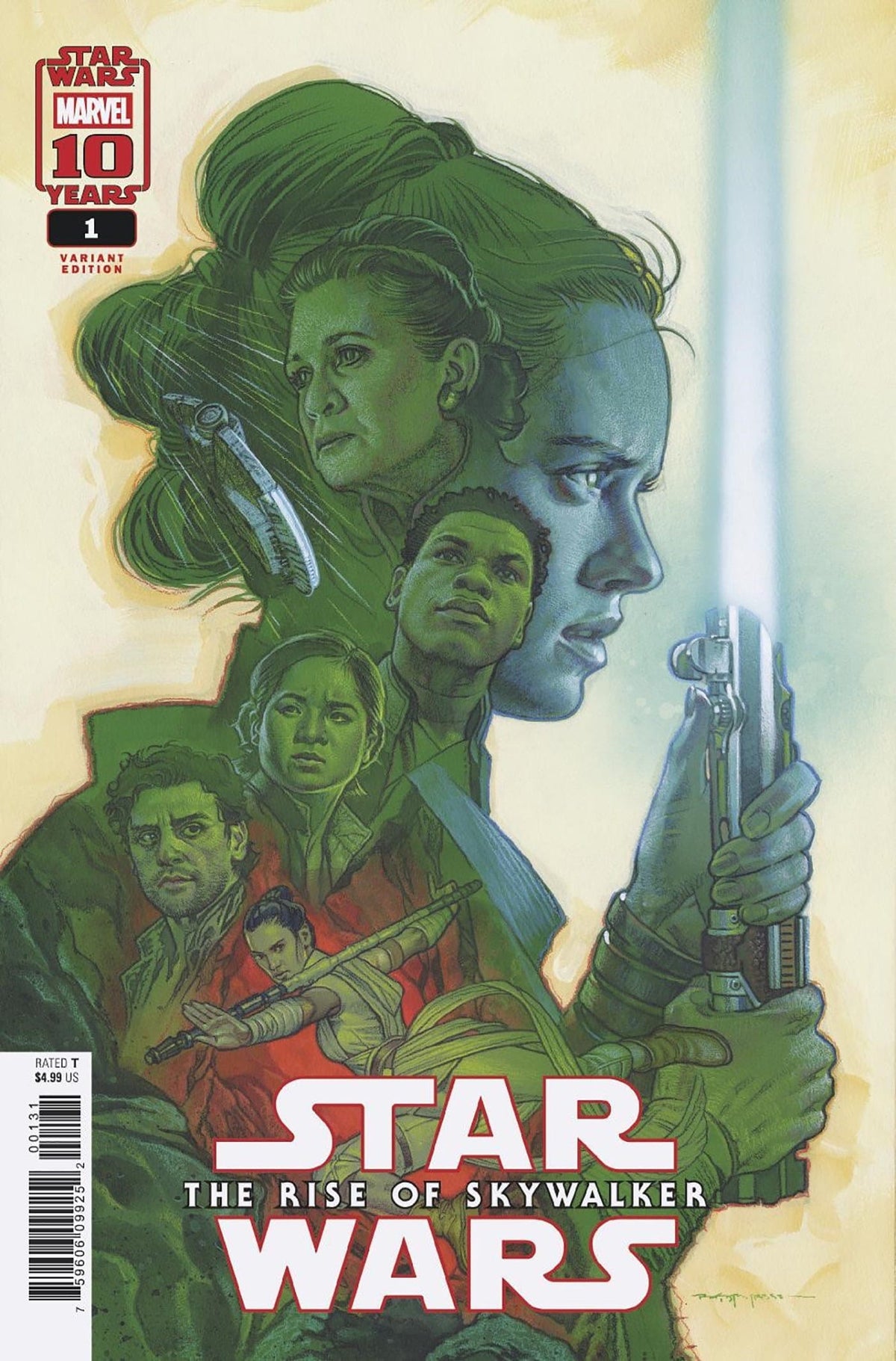 Marvel Comic Books STAR WARS: THE RISE OF SKYWALKER ADAPTATION #1 BRIAN STELFREEZE VARIANT 75960609925200131 PRH-75960609925200131