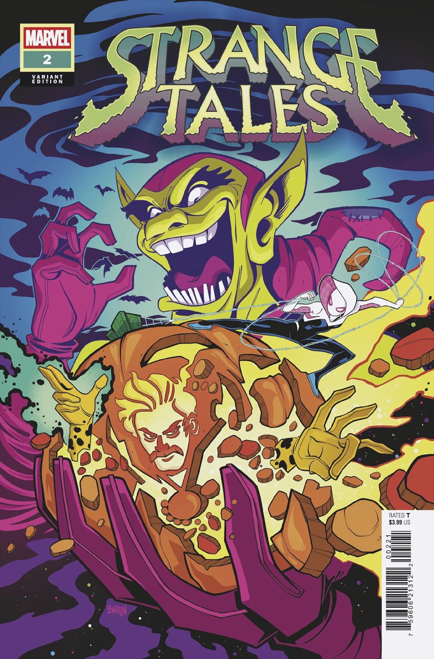 STRANGE TALES #2 DAVE BARDIN VARIANT
