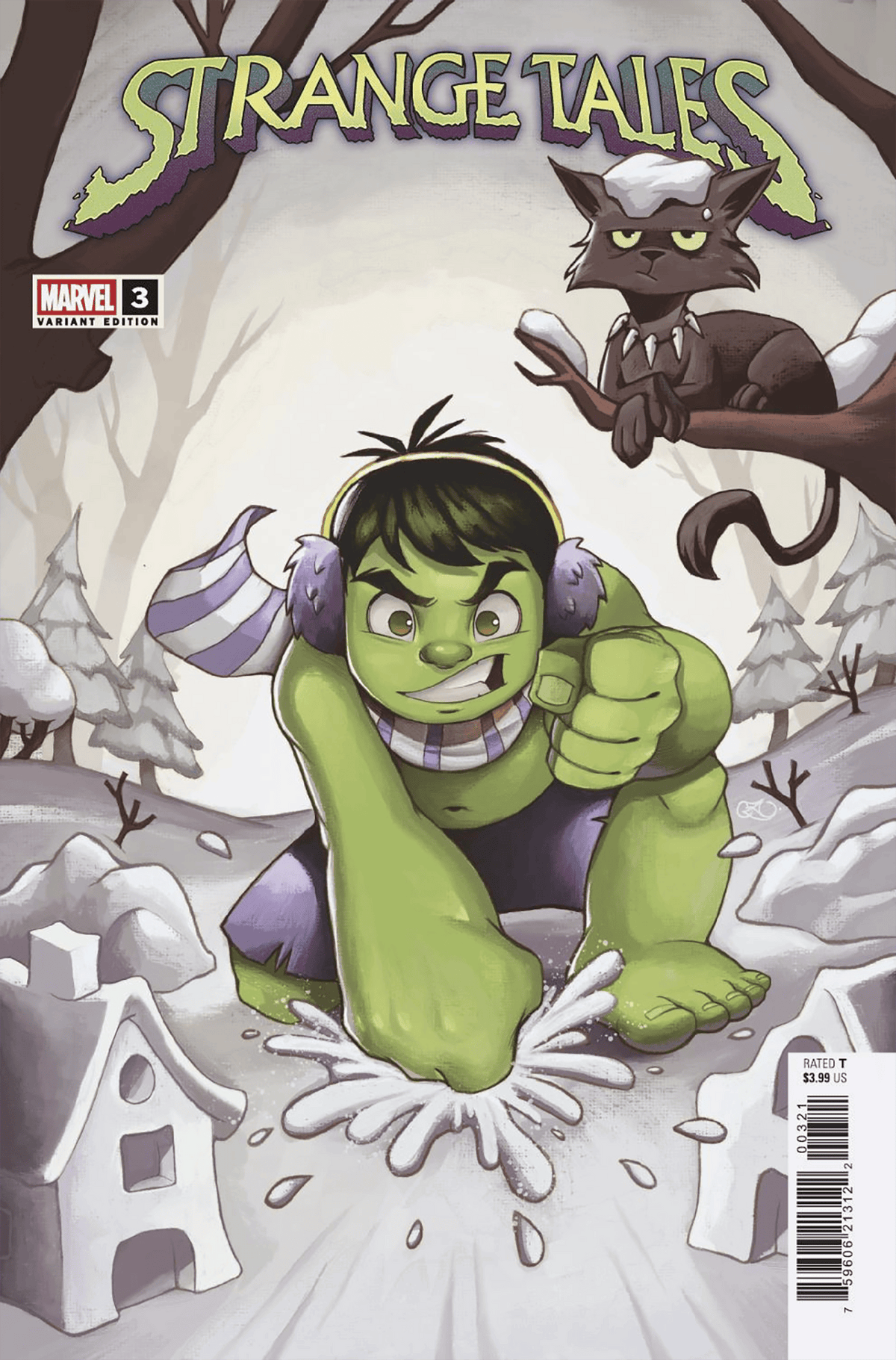 Marvel Comic Books STRANGE TALES #3 CHRISSIE ZULLO VARIANT 75960621312200321 PRH-75960621312200321