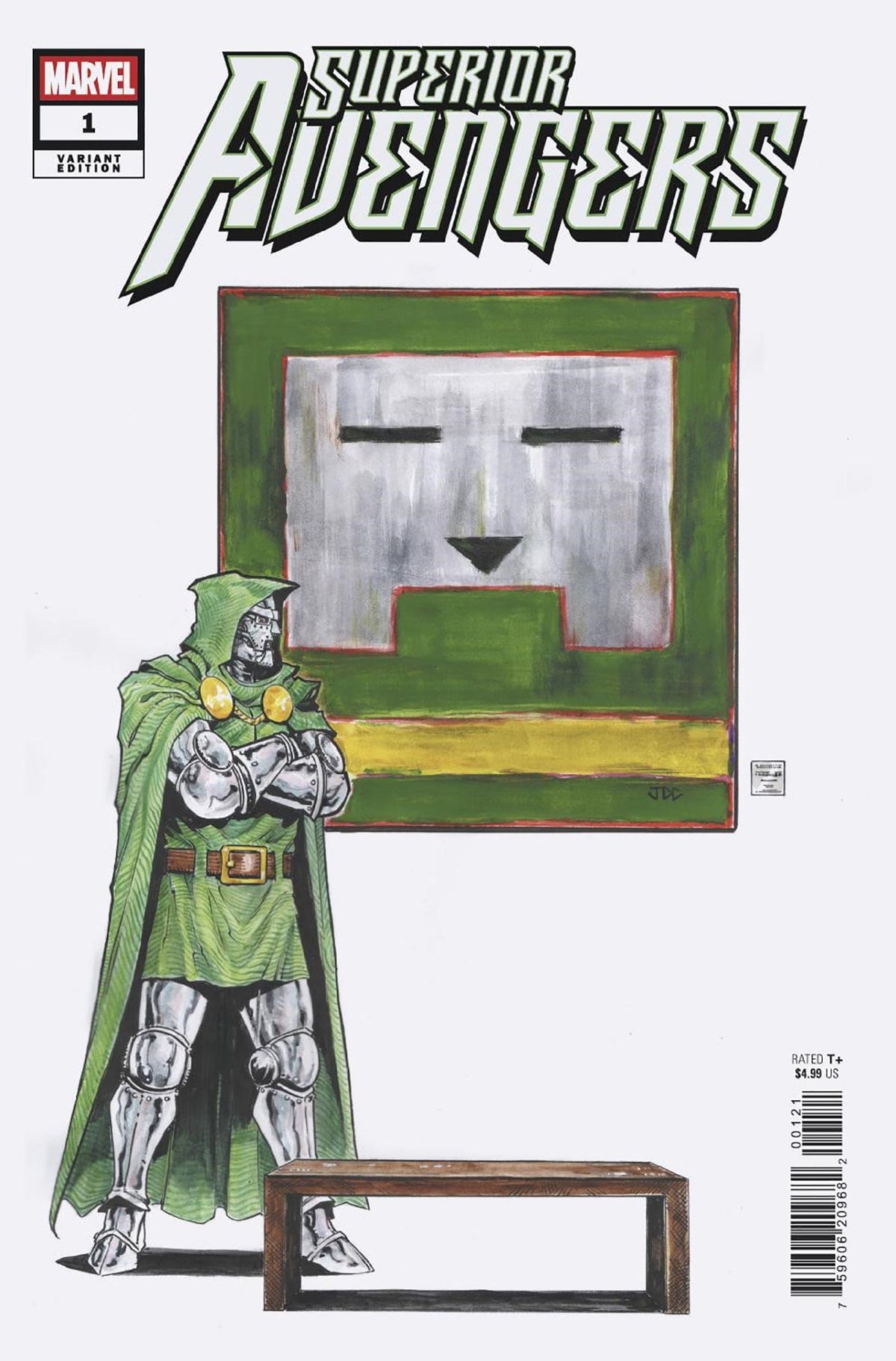 Marvel Comic Books SUPERIOR AVENGERS #1 JOSHUA CASSARA GALLERY VARIANT [DOOM] 75960620968200121 PRH-75960620968200121