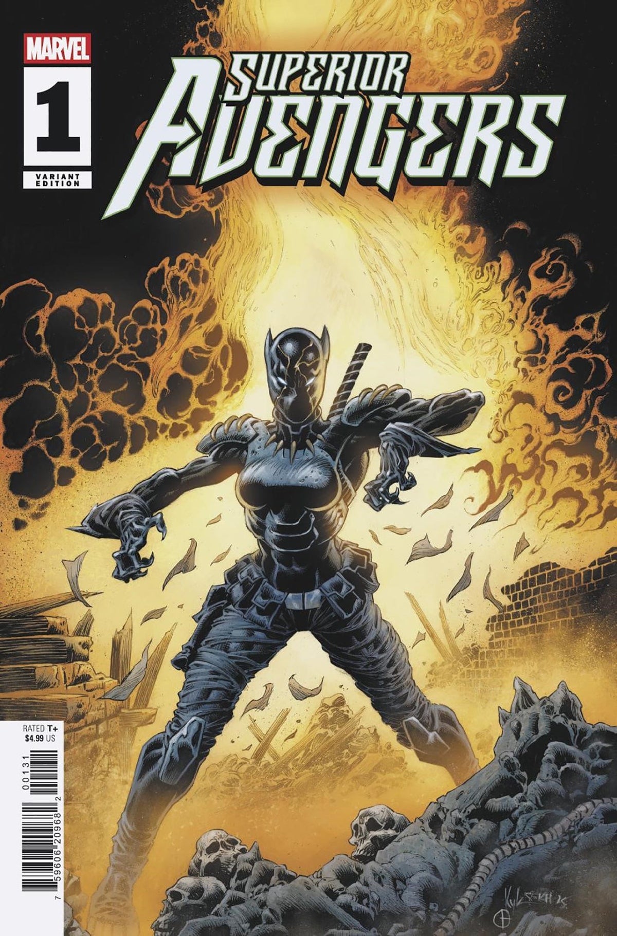Marvel Comic Books SUPERIOR AVENGERS #1 KYLE HOTZ VARIANT [DOOM] 75960620968200131 PRH-75960620968200131