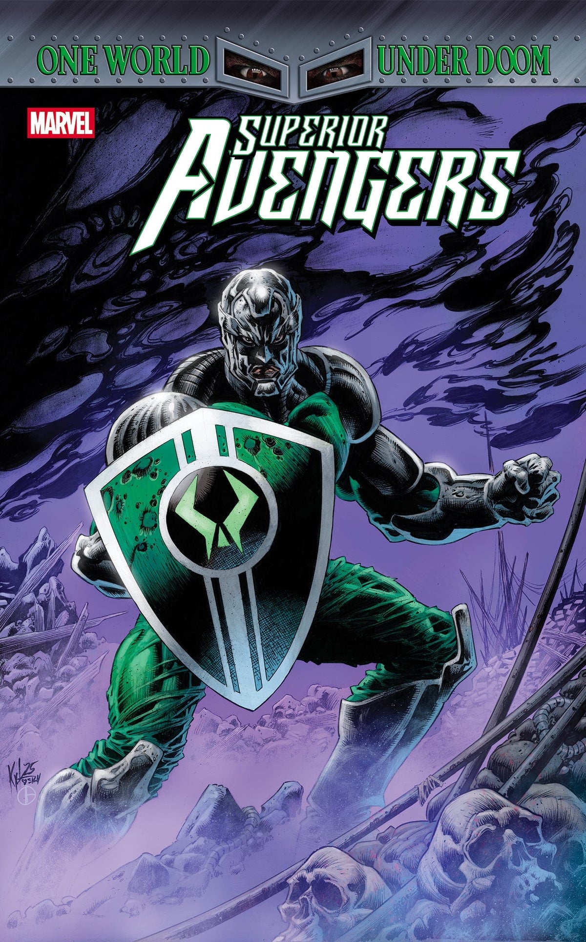 Marvel Comic Books SUPERIOR AVENGERS #2 KYLE HOTZ VARIANT [DOOM] 75960620968200241 PRH-75960620968200241