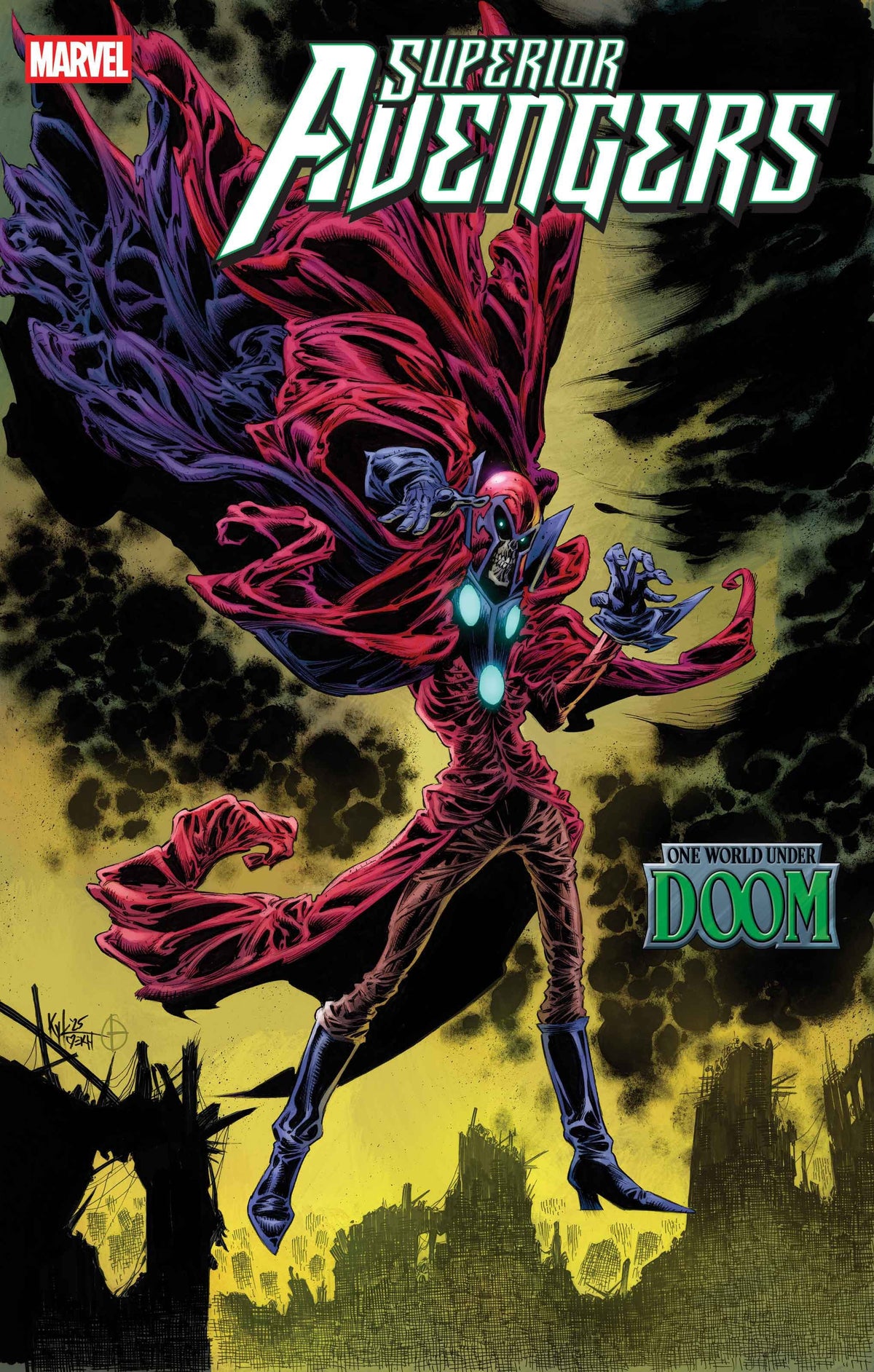 Marvel Comic Books SUPERIOR AVENGERS #6 KYLE HOTZ VARIANT [DOOM] 75960620968200621 PRH-75960620968200621