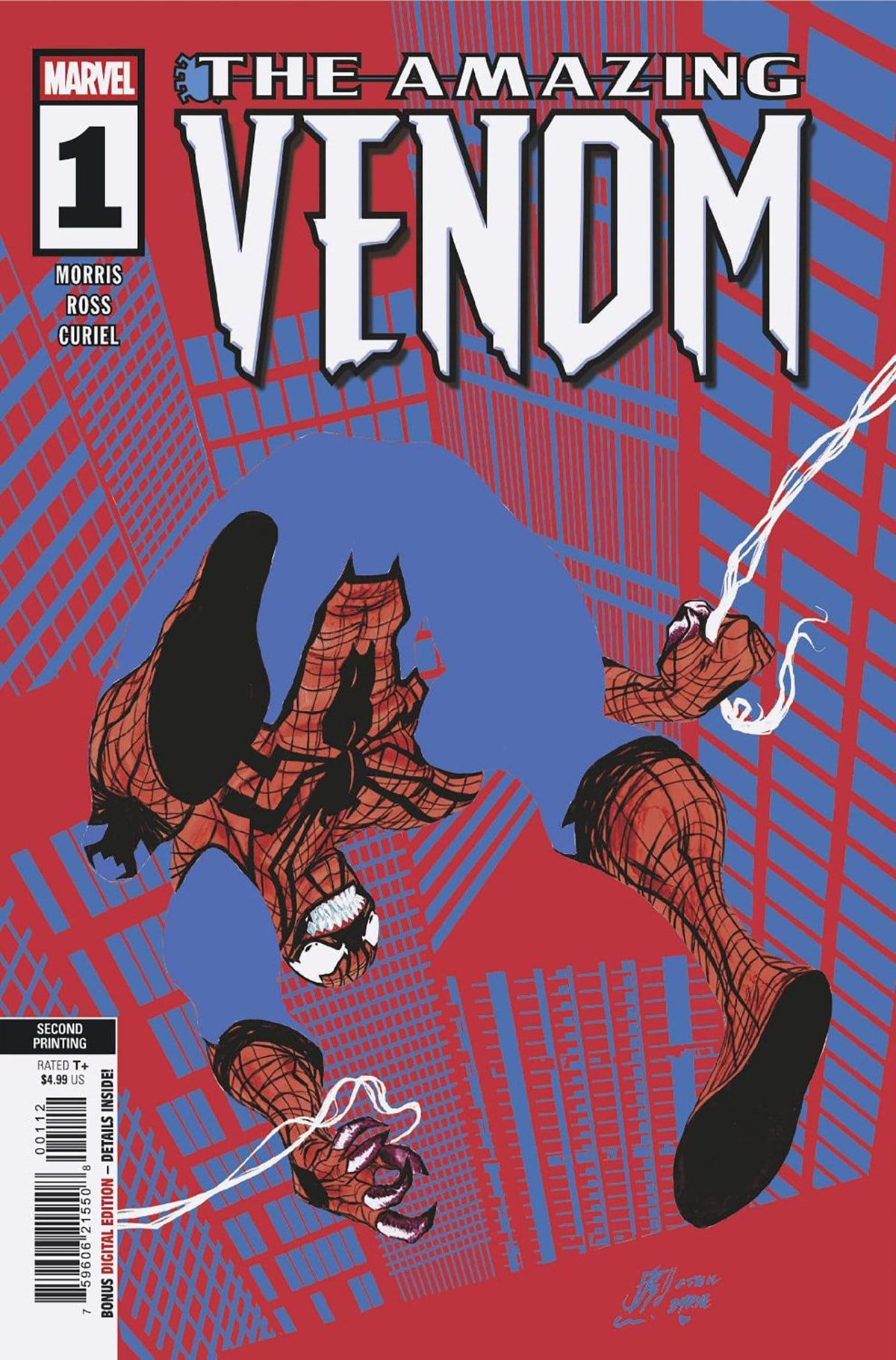 Marvel Comic Books THE AMAZING VENOM #1 STEFANO CASELLI 2ND PRINTING VARIANT (Release Date: 11/18/2026) 75960621550800112 PRH-75960621550800112