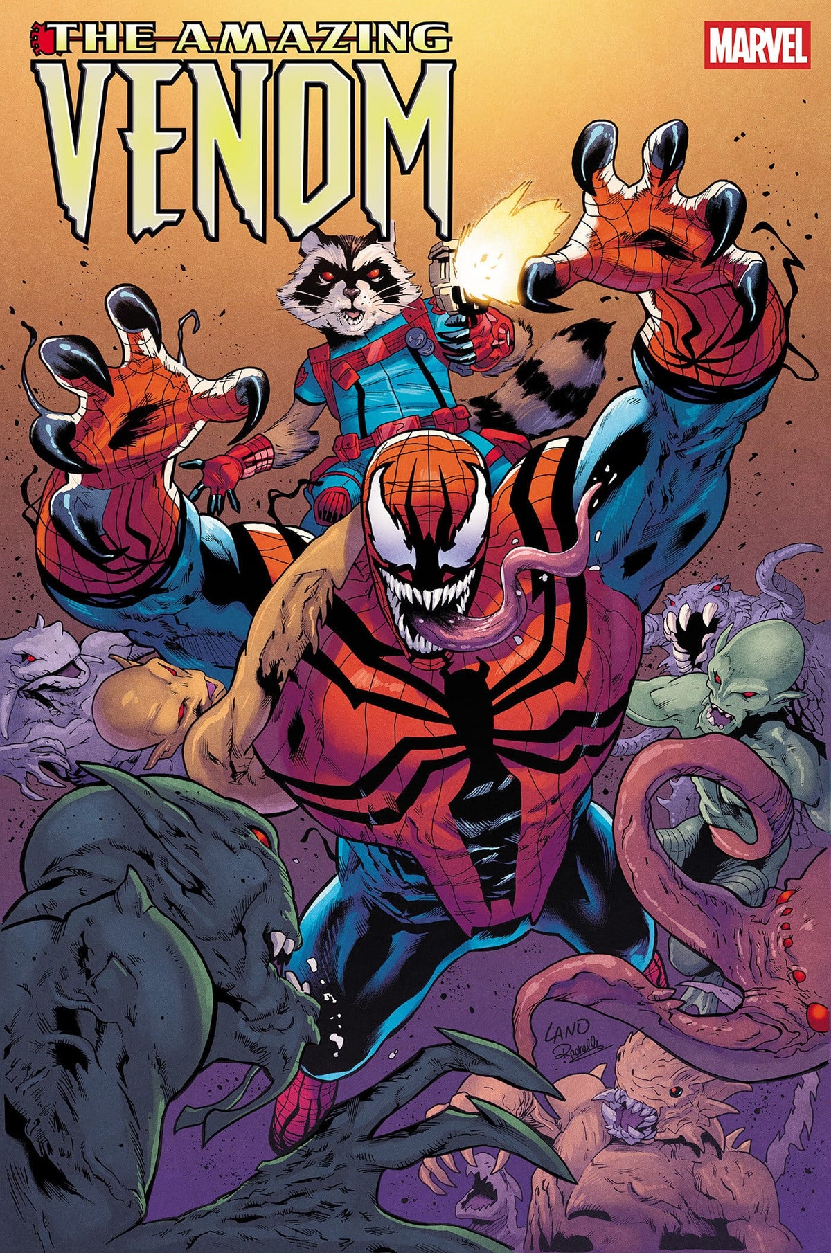 Marvel Comic Books THE AMAZING VENOM #3 GREG LAND VARIANT (Release Date: 11/25/2026) 75960621550800321 PRH-75960621550800321