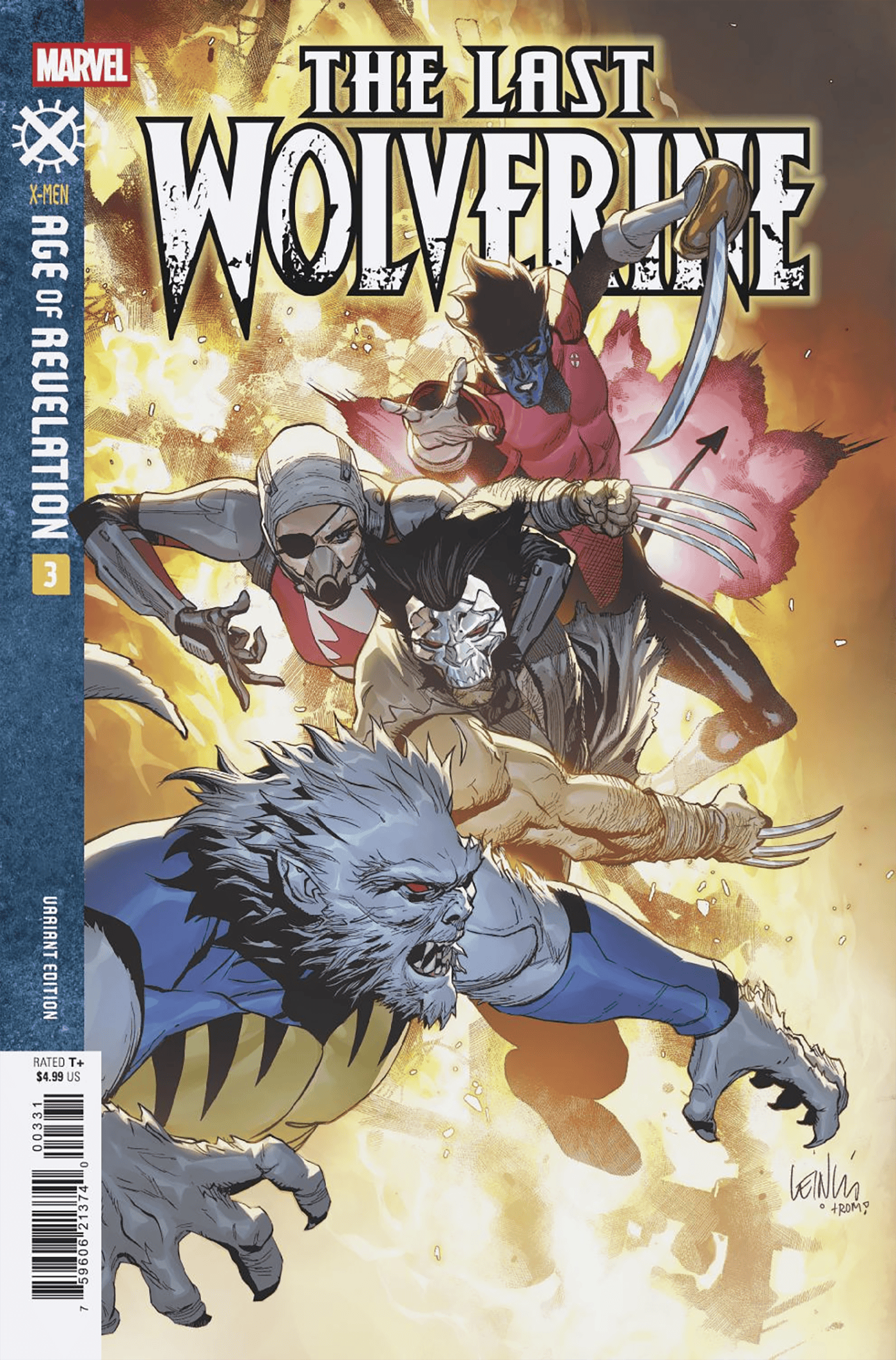 THE LAST WOLVERINE #3 LEINIL YU VARIANT [AOR]
