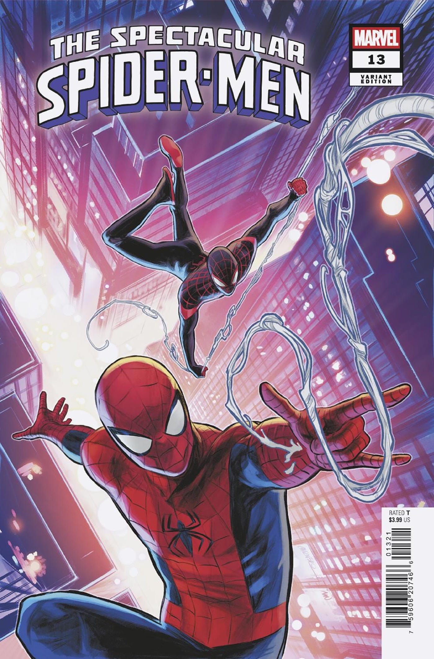 THE SPECTACULAR SPIDER-MEN #13 CARMEN CARNERO VARIANT