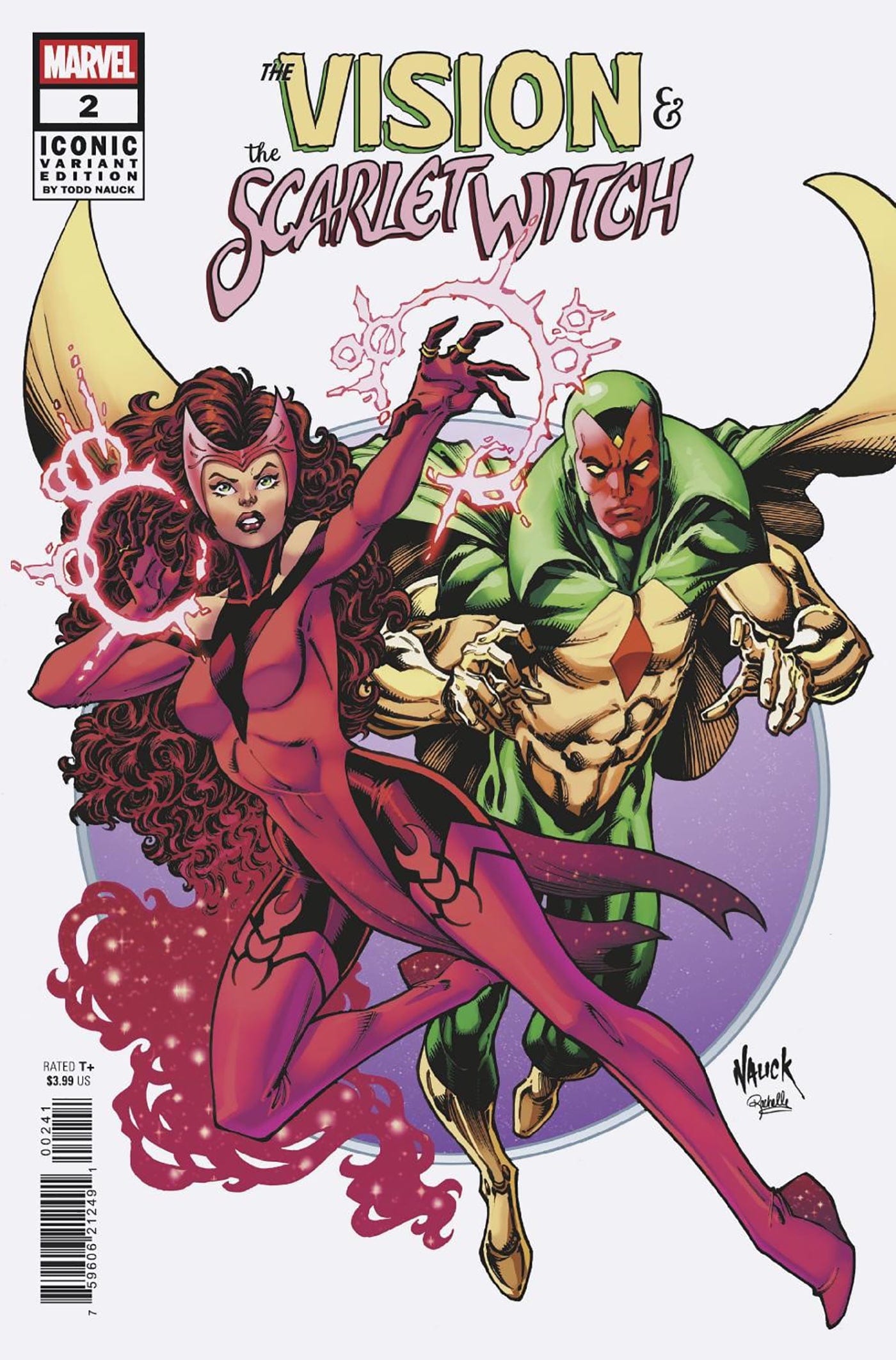 THE VISION & THE SCARLET WITCH #2 TODD NAUCK ICONIC VARIANT