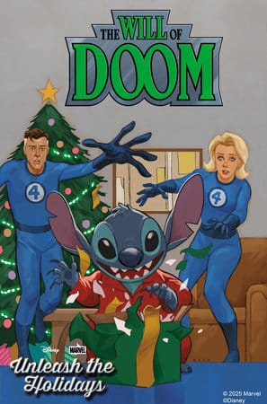 Marvel Comic Books THE WILL OF DOOM #1 PHIL NOTO DISNEY STITCH UNLEASH THE HOLIDAYS VARIANT 75960621253800171 PRH-75960621253800151