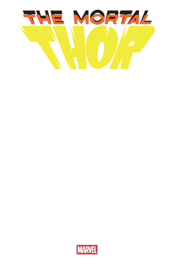 Marvel Comic Books THOR #1 BLANK COVER VARIANT 75960621284200151 PRH-75960621284200151