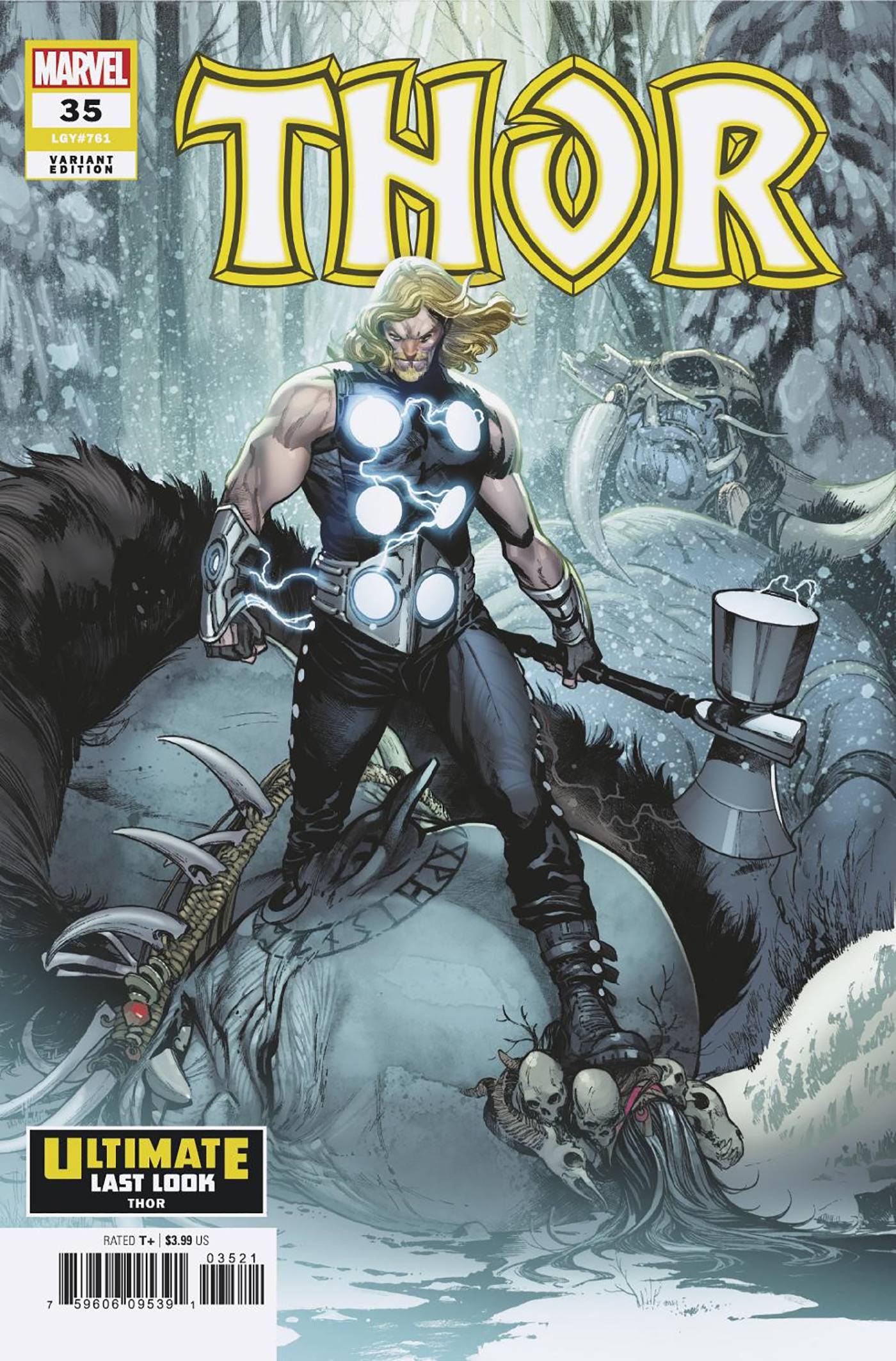 THOR #35 PEPE LARRAZ ULTIMATE LAST LOOK VAR