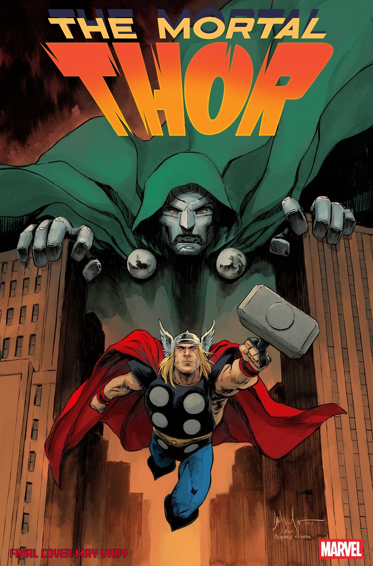 Marvel Comic Books THOR #8 DAVE WACHTER DOOM HOMAGE VARIANT 75960621284200821 PRH-75960621284200821
