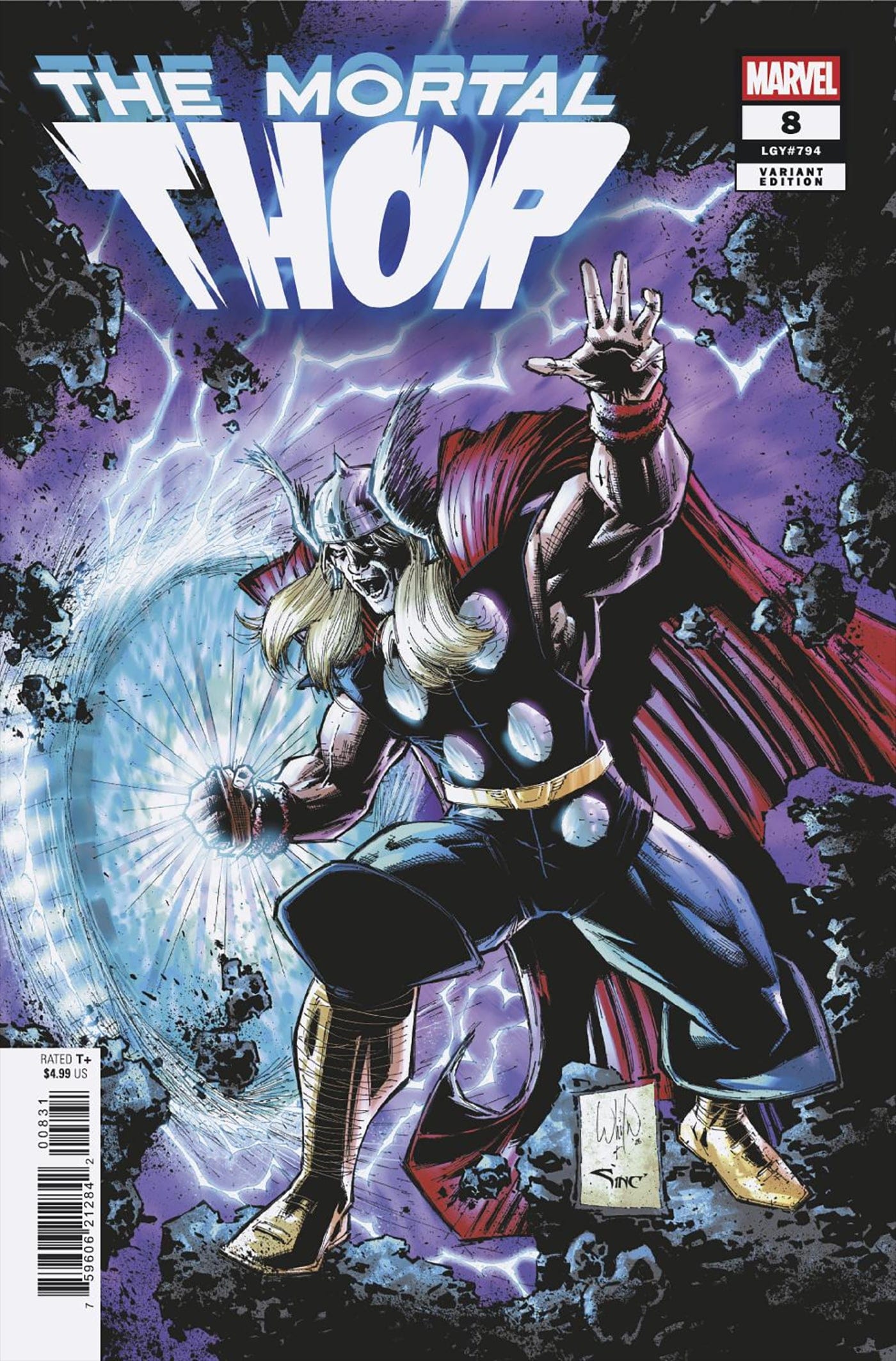 THOR #8 WHILCE PORTACIO VARIANT