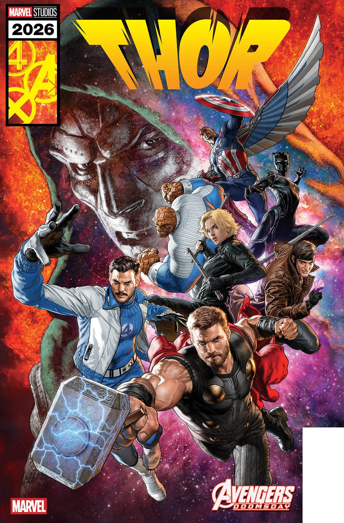 Marvel Comic Books THOR #803 MAURO CASCIOLI MARVEL STUDIOS DOOMSDAY VARIANT (Release Date: 11/25/2026) 75960621705280351 PRH-75960621705280351