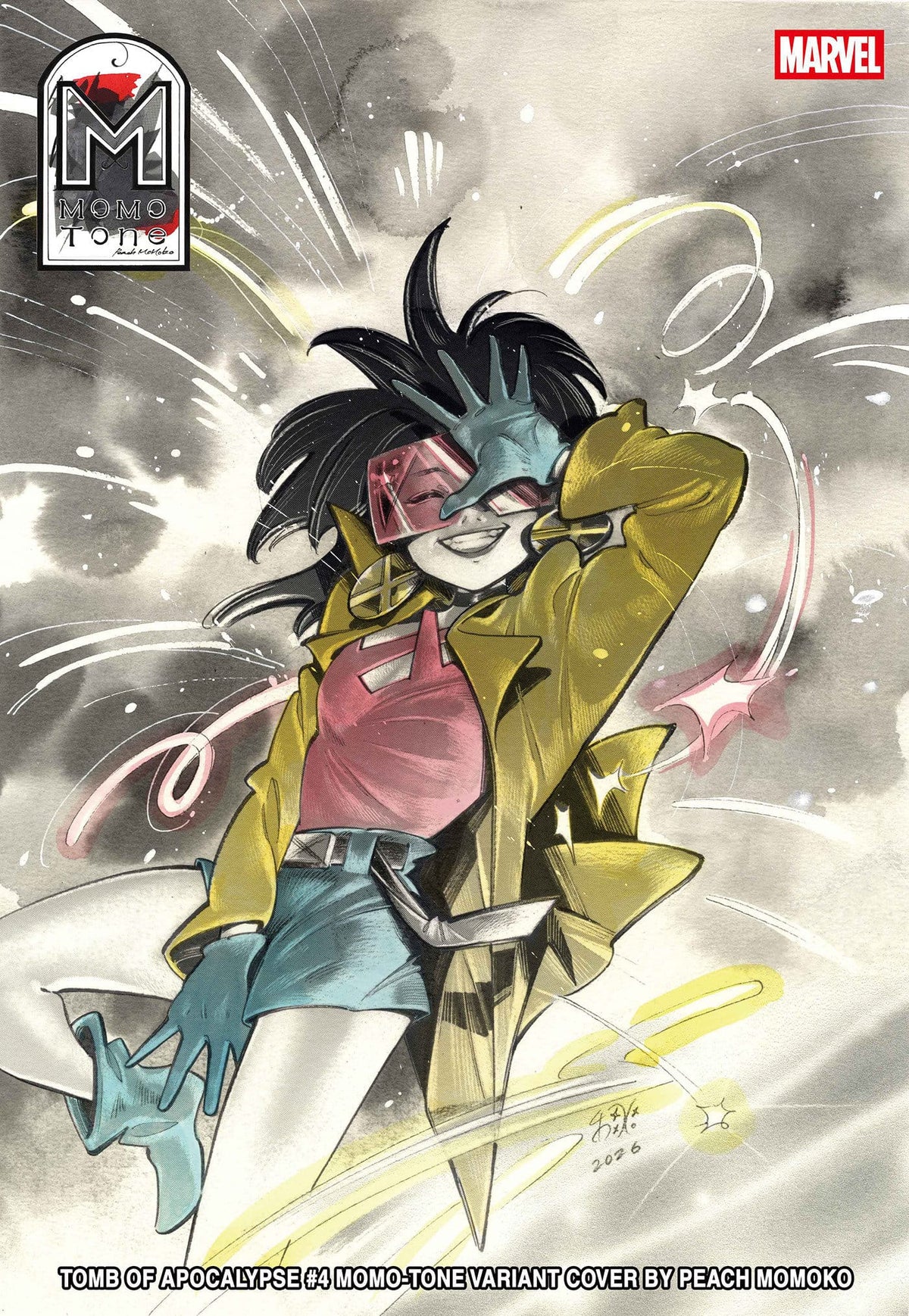 Marvel Comic Books TOMB OF APOCALYPSE #4 PEACH MOMOKO MOMO-TONE VARIANT (Release Date: 11/18/2026) 75960621613000421 PRH-75960621613000421
