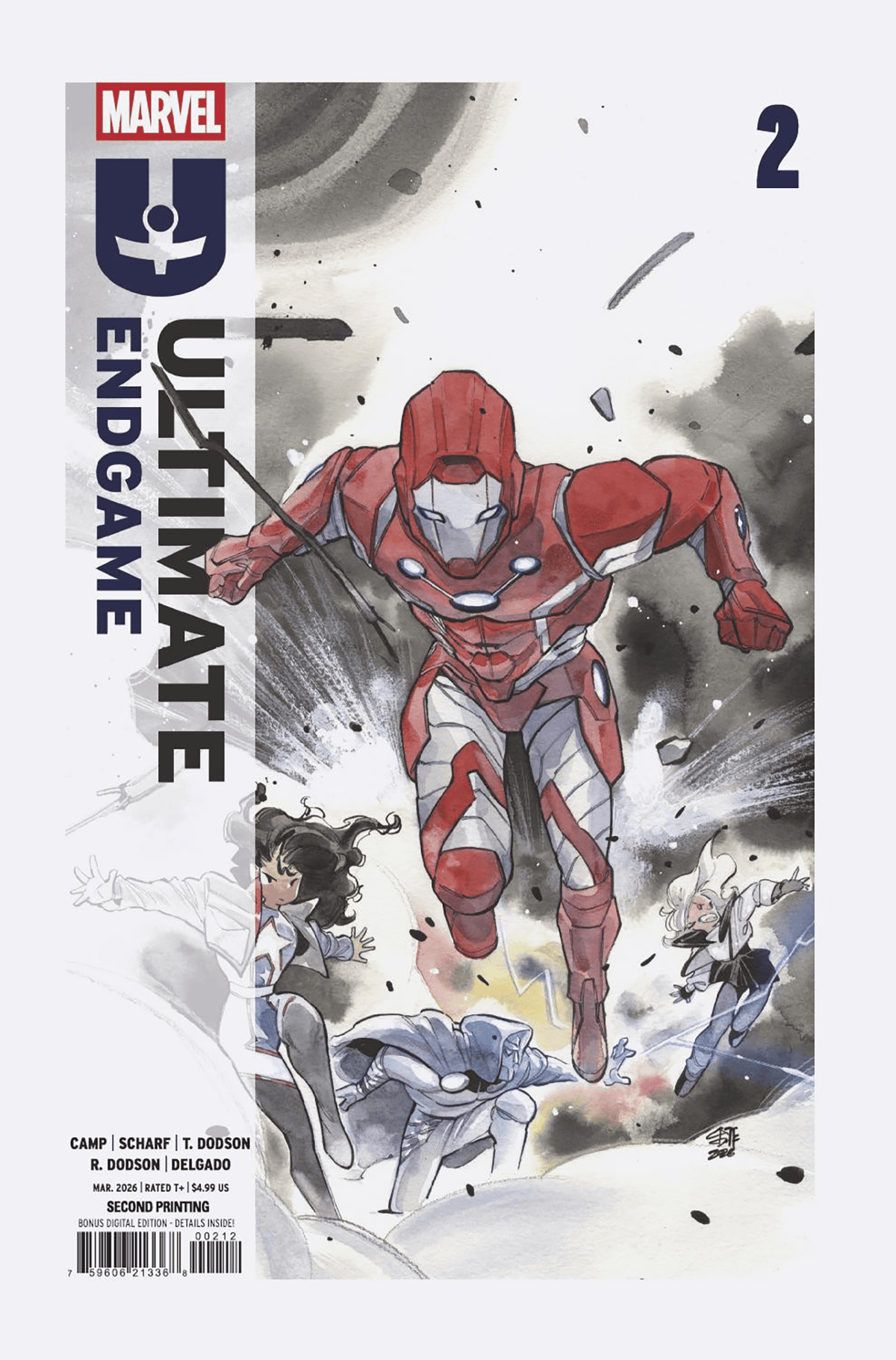 Marvel Comic Books ULTIMATE ENDGAME #2 PEACH MOMOKO 2ND PRINTING VARIANT 75960621336800212 PRH-75960621336800212