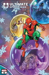 Marvel Comic Books ULTIMATE SPIDER-MAN #12 PACO MEDINA WINTER HOLIDAY VARIANT 75960620796101231 PRH-75960620796101231