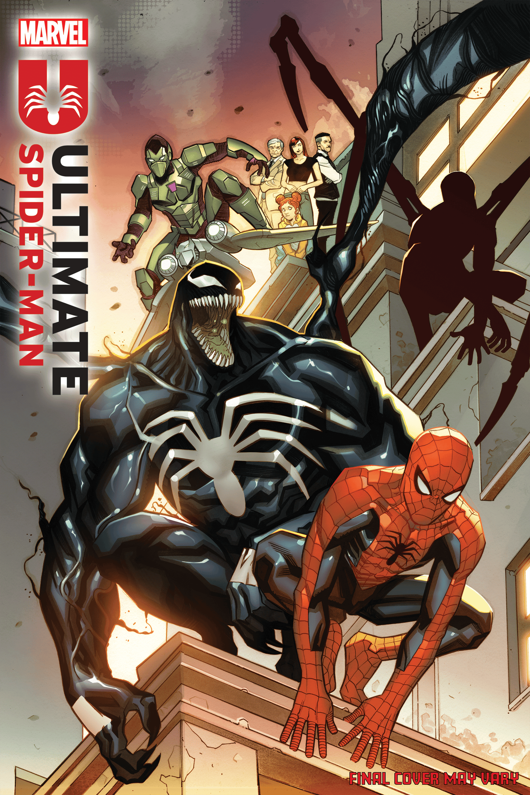 ULTIMATE SPIDER-MAN #24 DAVID MESSINA HEROES VARIANT