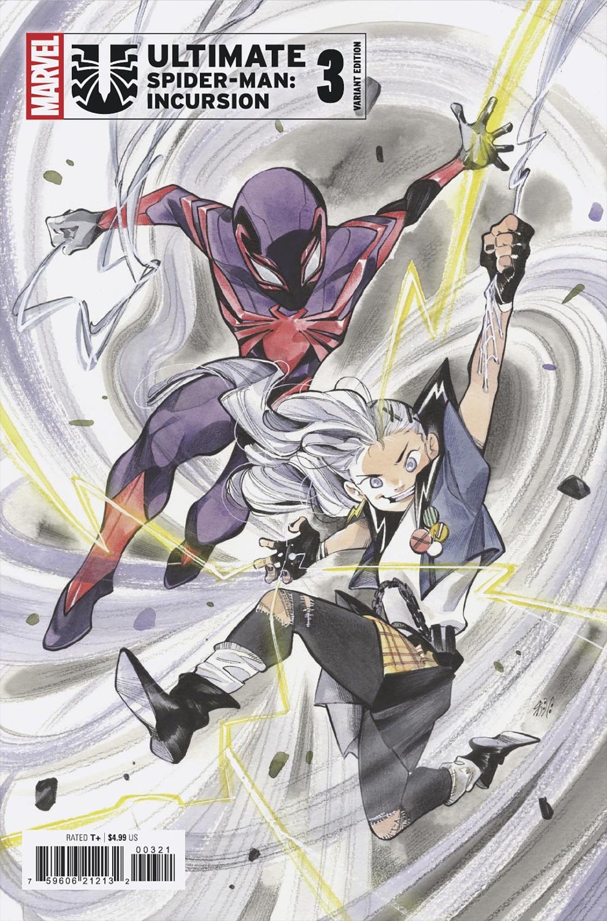 Marvel Comic Books ULTIMATE SPIDER-MAN: INCURSION #3 MARC ASPINALL VARIANT 75960621213200321 PRH-75960621213200321