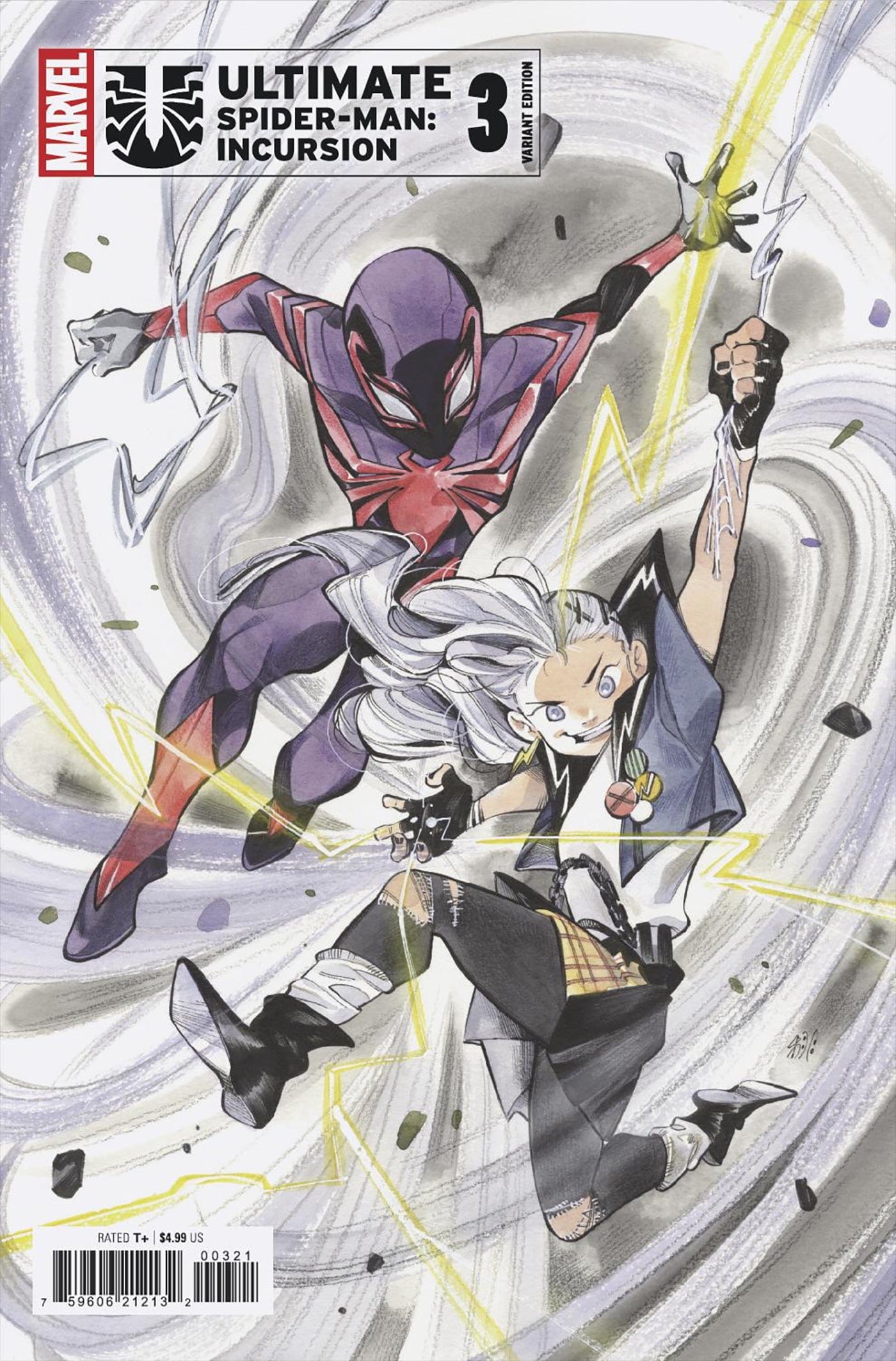 ULTIMATE SPIDER-MAN: INCURSION #3 PEACH MOMOKO VARIANT