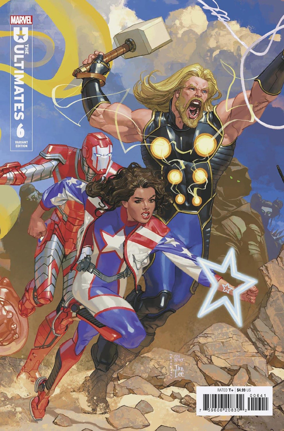 Marvel Comic Books ULTIMATES #6 JOSEMARIA CASANOVAS CONNECTING VARIANT 75960620830200641 PRH-75960620830200641