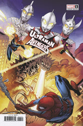 Marvel Comic Books ULTRAMAN X THE AVENGERS #1 FRANCESCO MANNA VARIANT 75960620462500121 PRH-75960620462500121