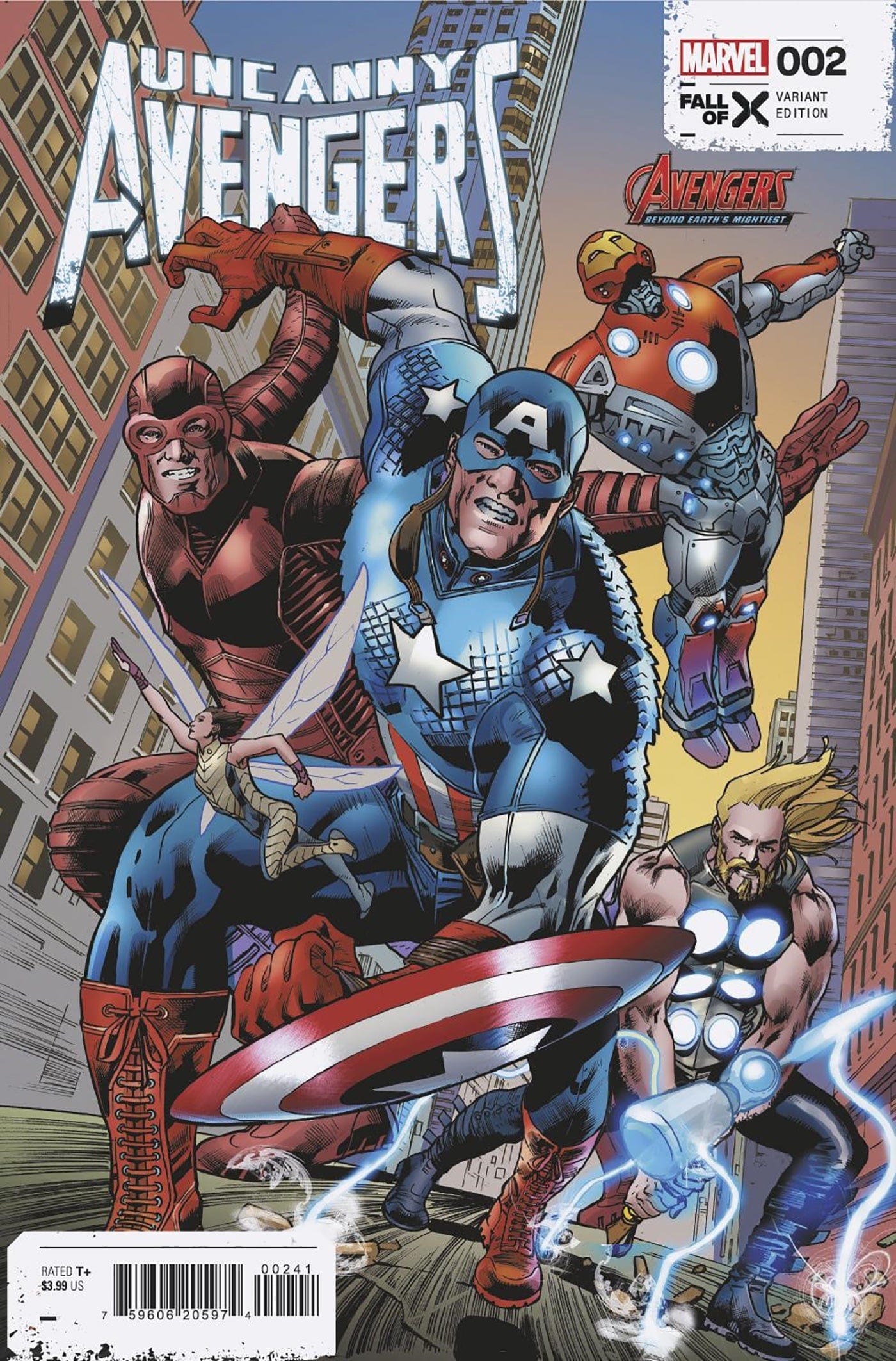 UNCANNY AVENGERS #2 (OF 5) BRYAN HITCH AVENGERS 60TH VAR