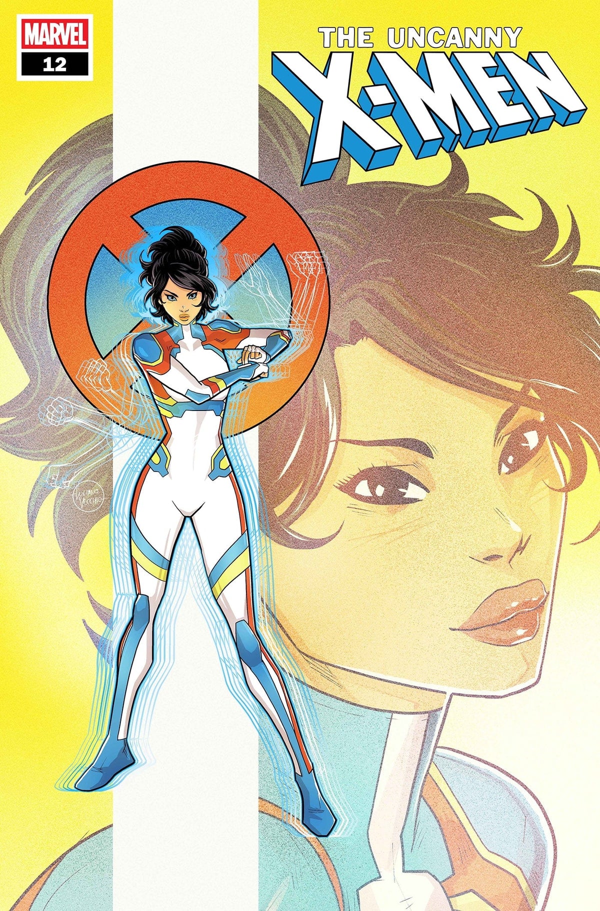 Marvel Comic Books UNCANNY X-MEN #12 LUCIANO VECCHIO JITTER VARIANT 75960620917001231 PRH-75960620917001231