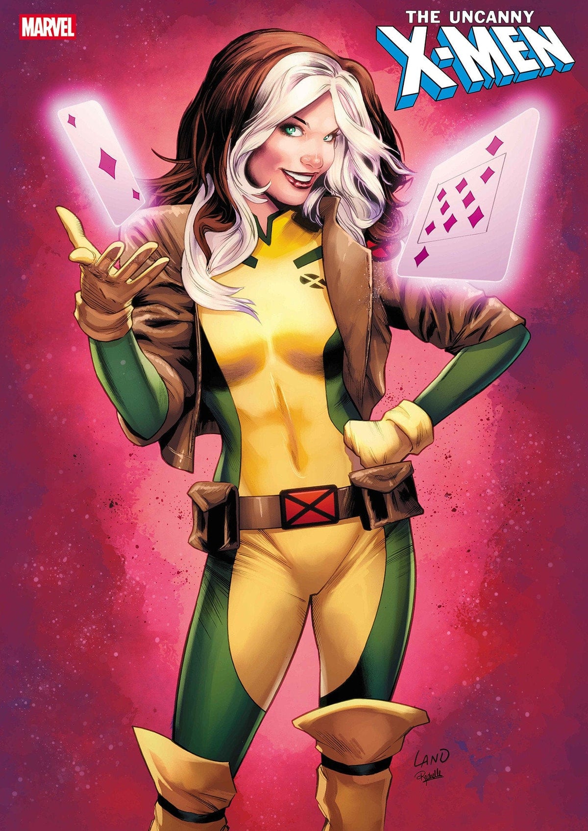Marvel Comic Books UNCANNY X-MEN #18 GREG LAND ROGUE VARIANT 75960620917001831 PRH-75960620917001831