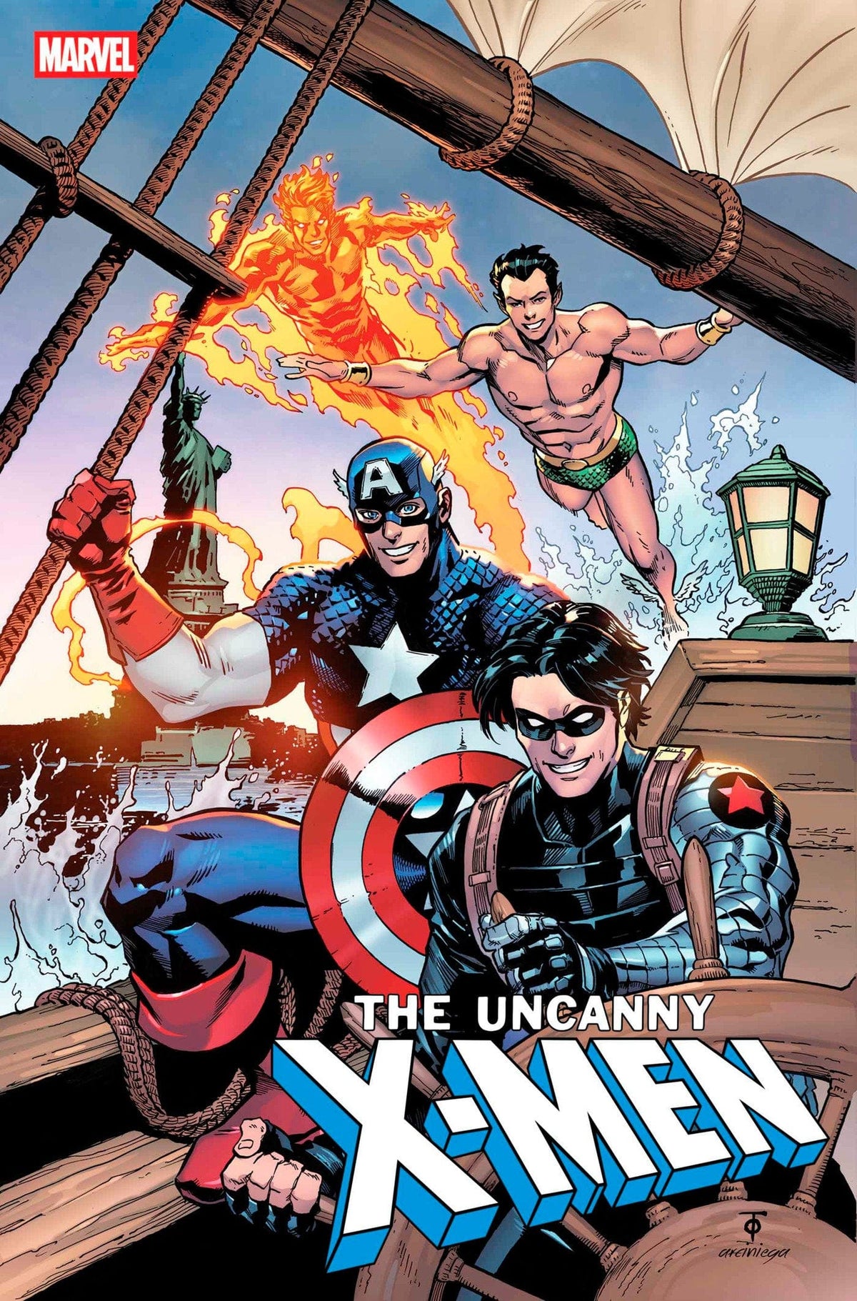 Marvel Comic Books UNCANNY X-MEN #19 MARCUS TO 250TH HOMAGE VARIANT 75960620917001951 PRH-75960620917001951