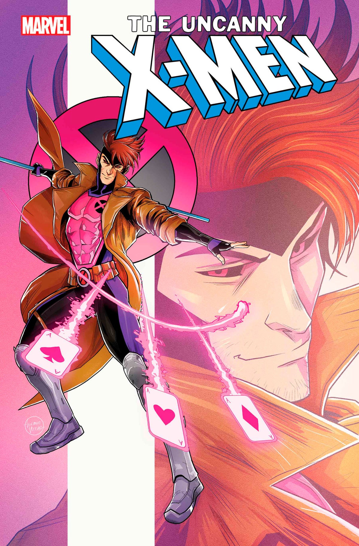 Marvel Comic Books UNCANNY X-MEN #2 LUCIANO VECCHIO GAMBIT VARIANT 75960620917000231 PRH-75960620917000231