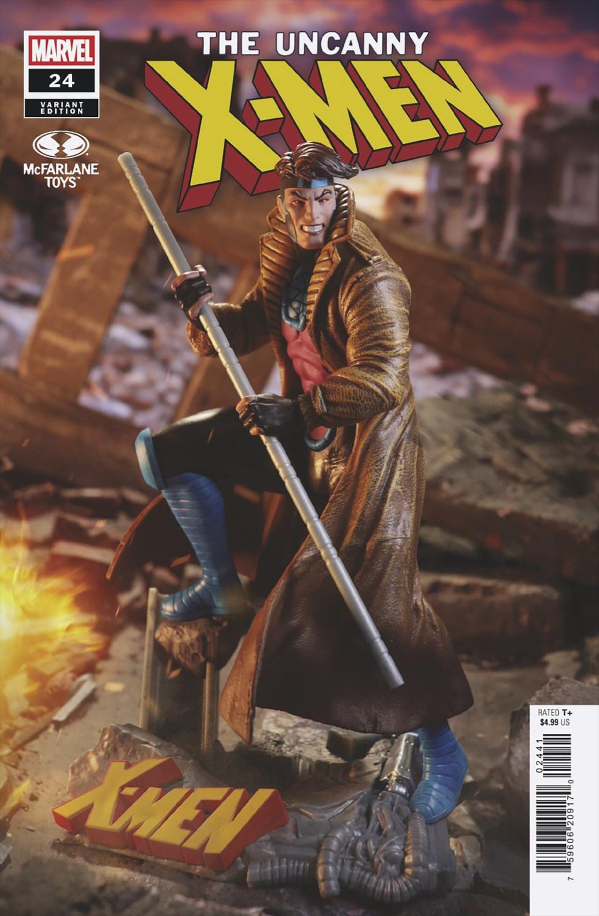 Marvel Comic Books UNCANNY X-MEN #24 MCFARLANE TOYS VARIANT 75960620917002441 PRH-75960620917002441