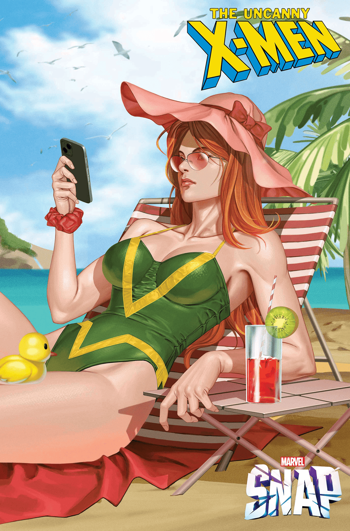 Marvel Comic Books UNCANNY X-MEN #31 INHYUK LEE MARVEL SNAP SWIMSUIT VARIANT 75960620917003161 PRH-75960620917003161