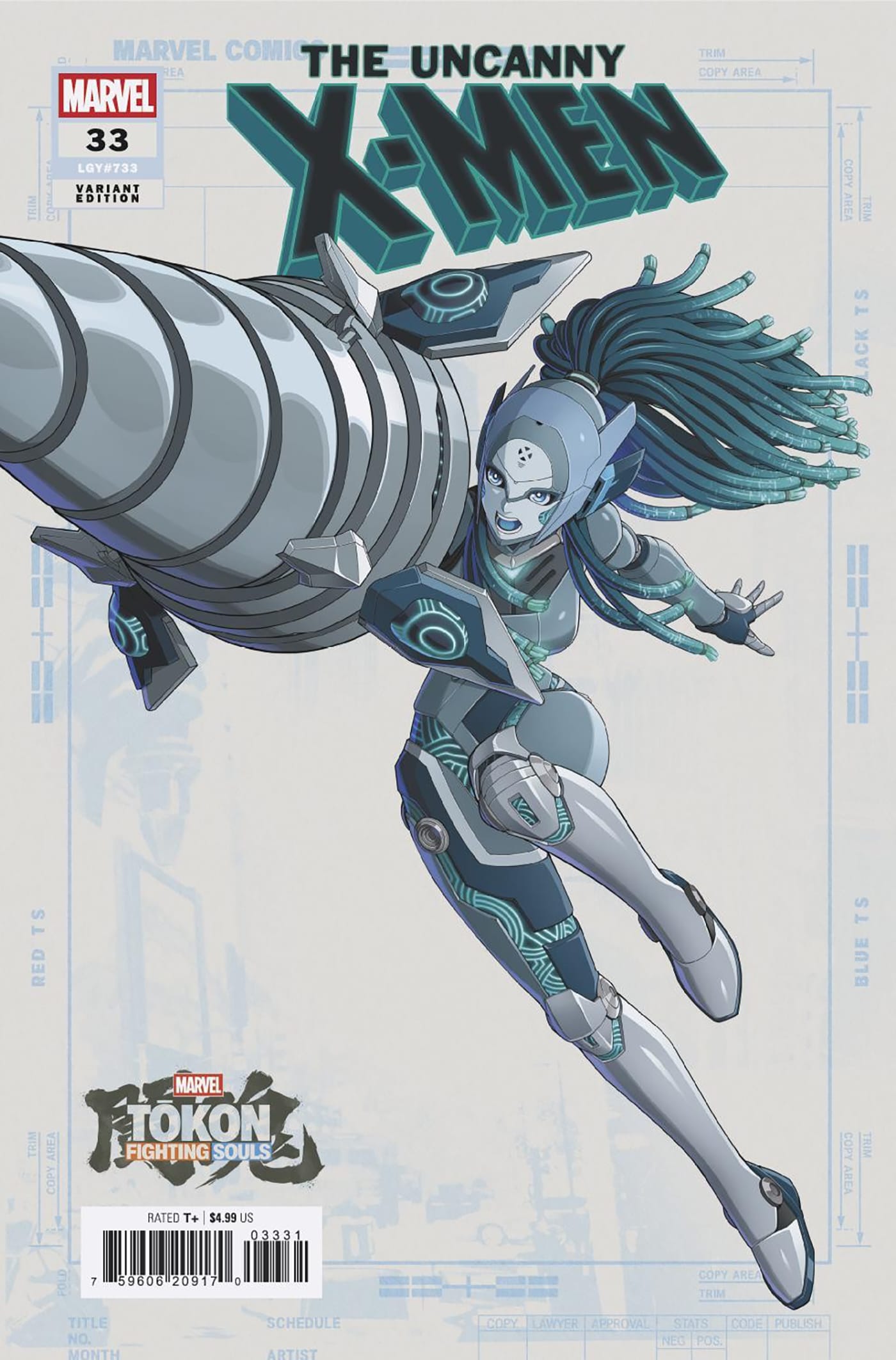 UNCANNY X-MEN #33 MARVEL TOKON: FIGHTING SOULS VARIANT (Release Date: 08/05/2026)