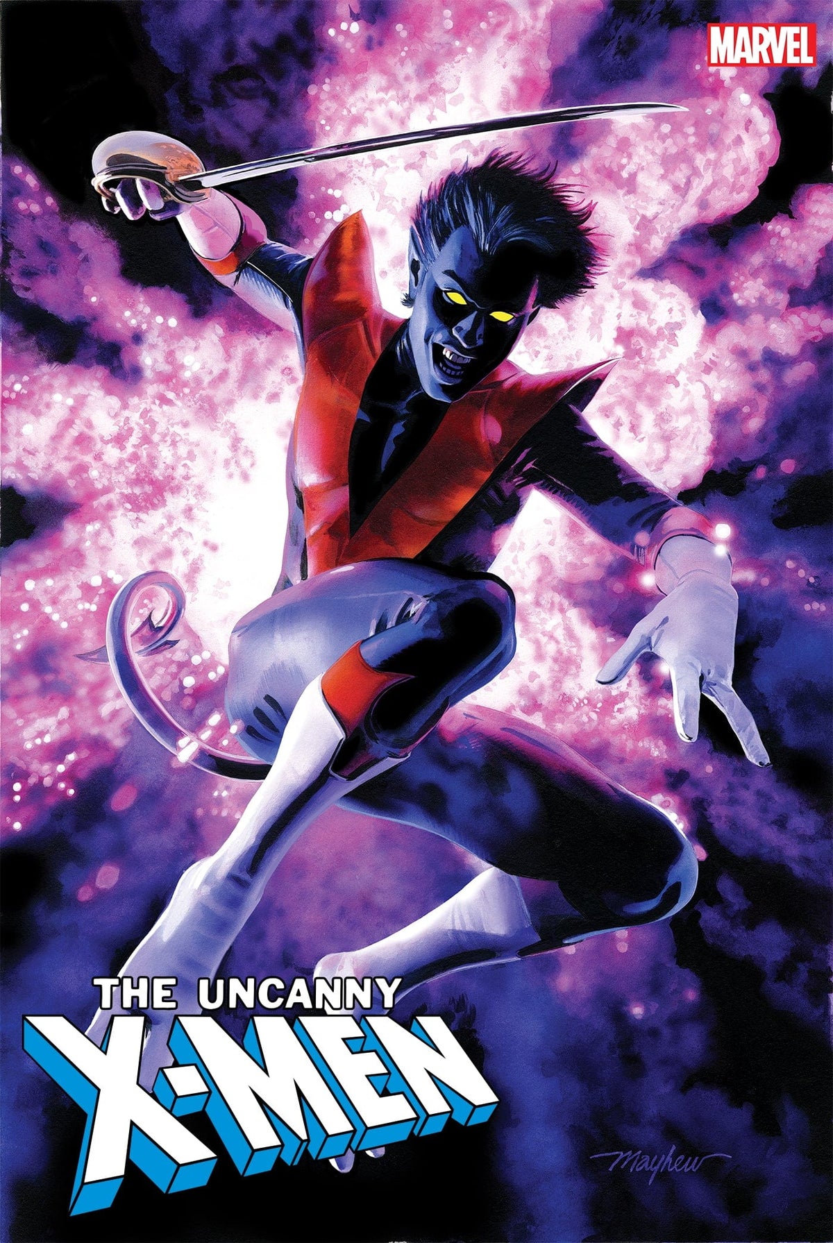 Marvel Comic Books UNCANNY X-MEN #9 MIKE MAYHEW NIGHTCRAWLER VARIANT 75960620917000921 PRH-75960620917000921