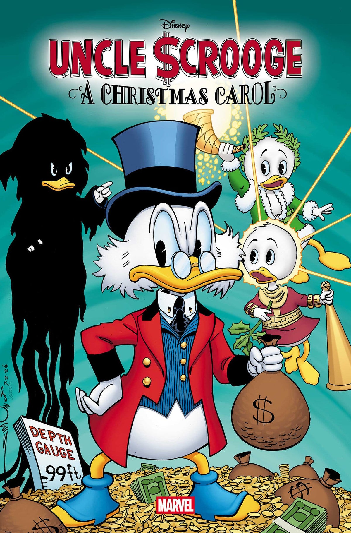 Marvel Comic Books UNCLE SCROOGE: A CHRISTMAS CAROL #1 (Release Date: 11/18/2026) 75960621664200111 PRH-75960621664200111