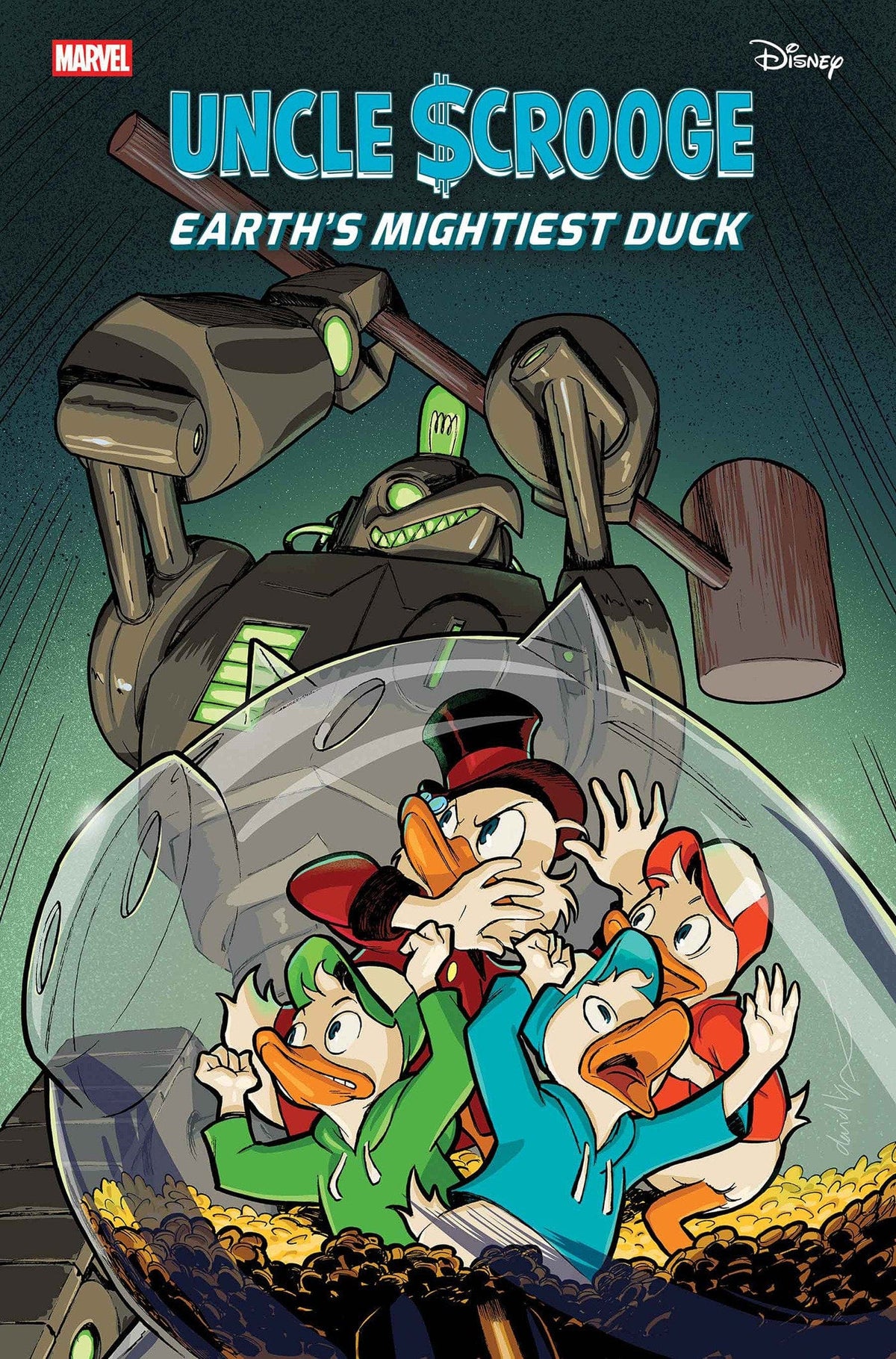 Marvel Comic Books UNCLE SCROOGE: EARTH'S MIGHTIEST DUCK #2 DAVID LOPEZ VARIANT 75960621152400221 PRH-75960621152400221