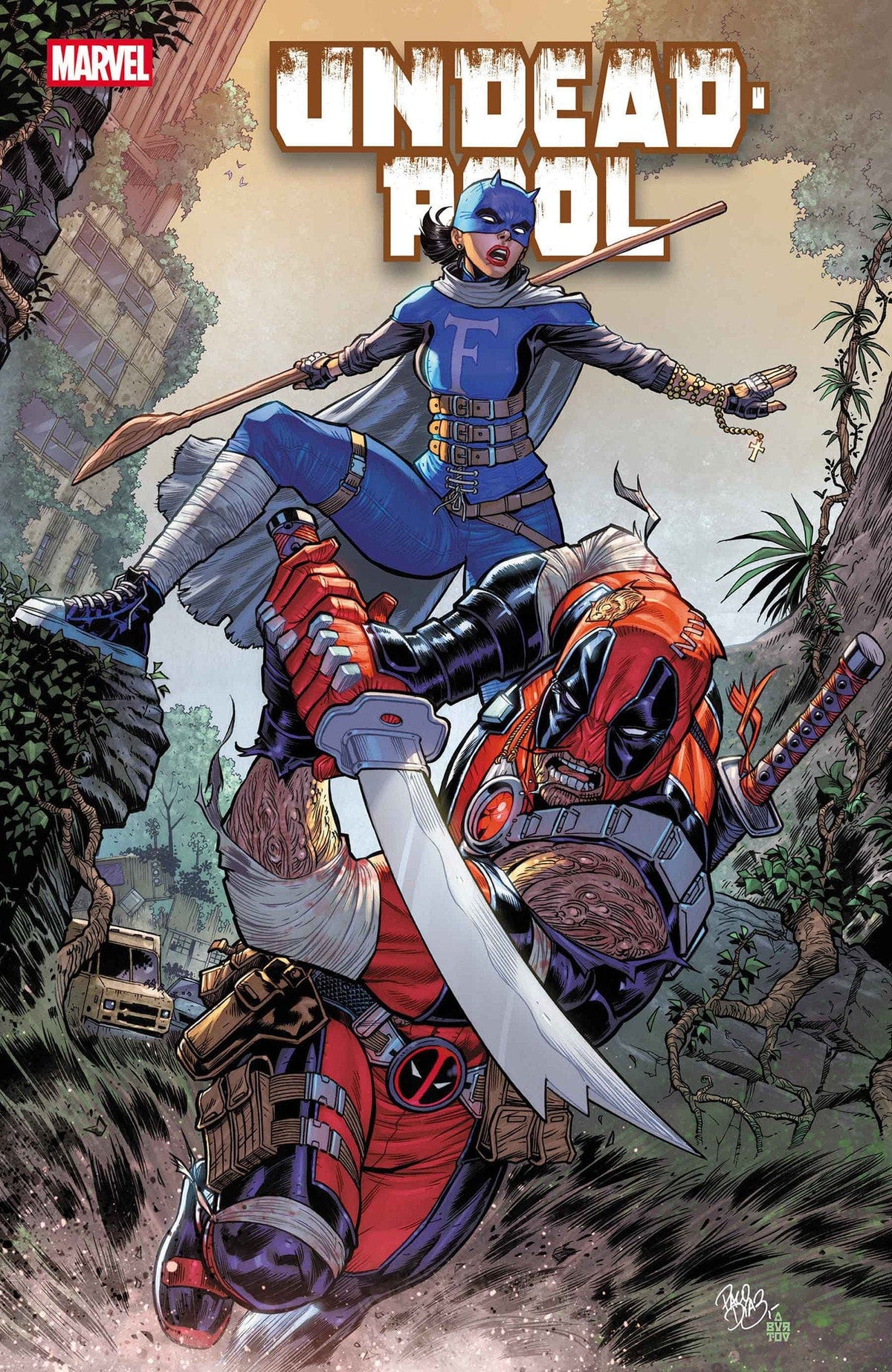 Marvel Comic Books UNDEADPOOL #3 PACO DIAZ VARIANT [AOR] 75960621376400331 PRH-75960621376400331